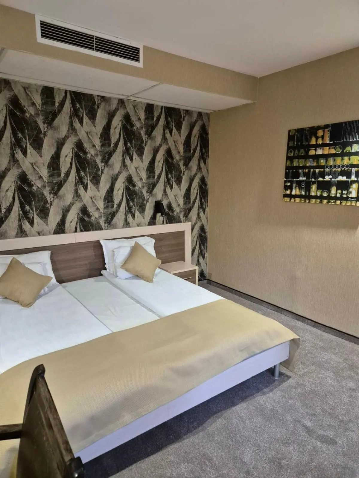 Bed in Spa Hotel Kleptuza