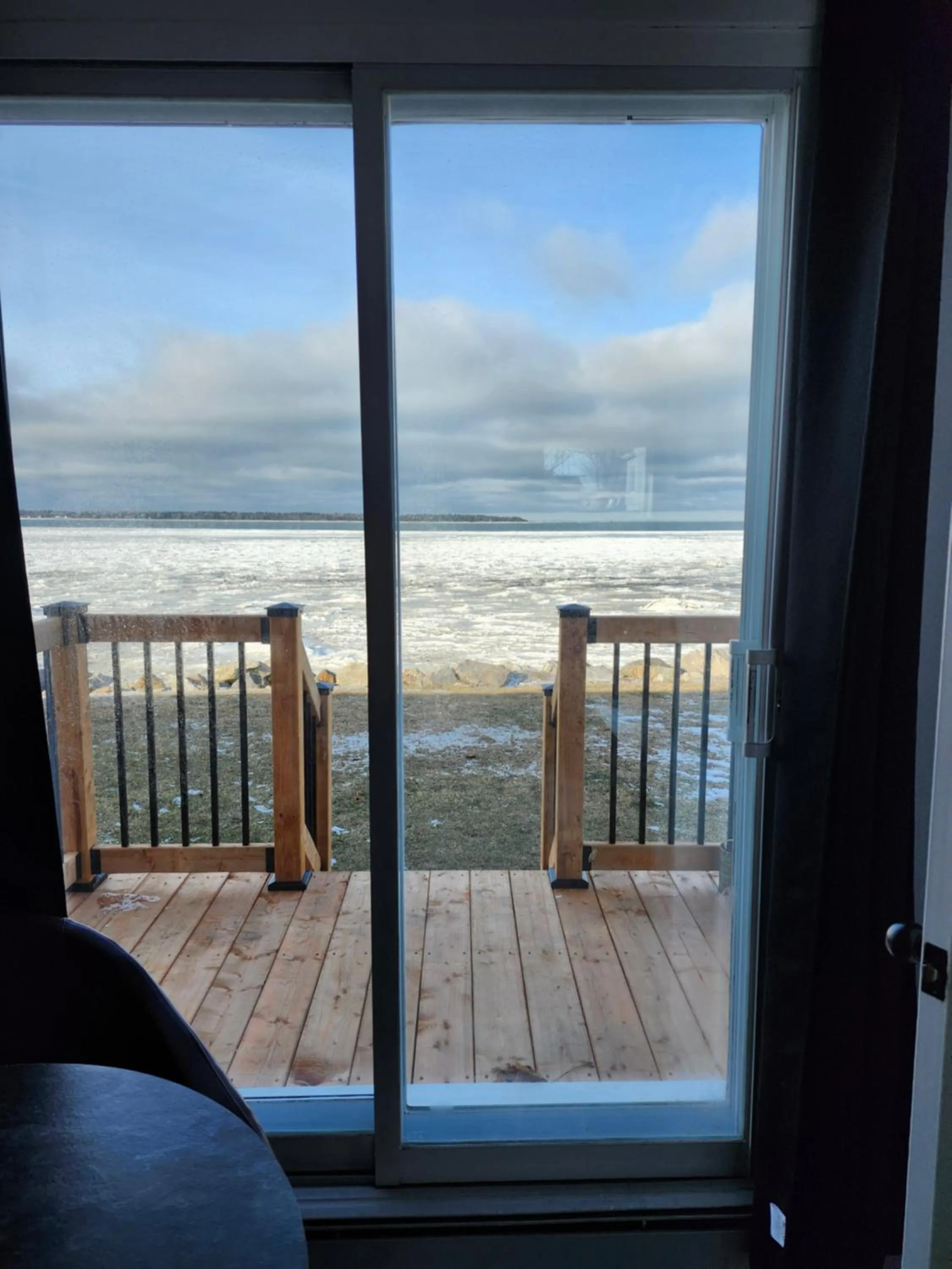 Balcony/Terrace in Motel Rimouski