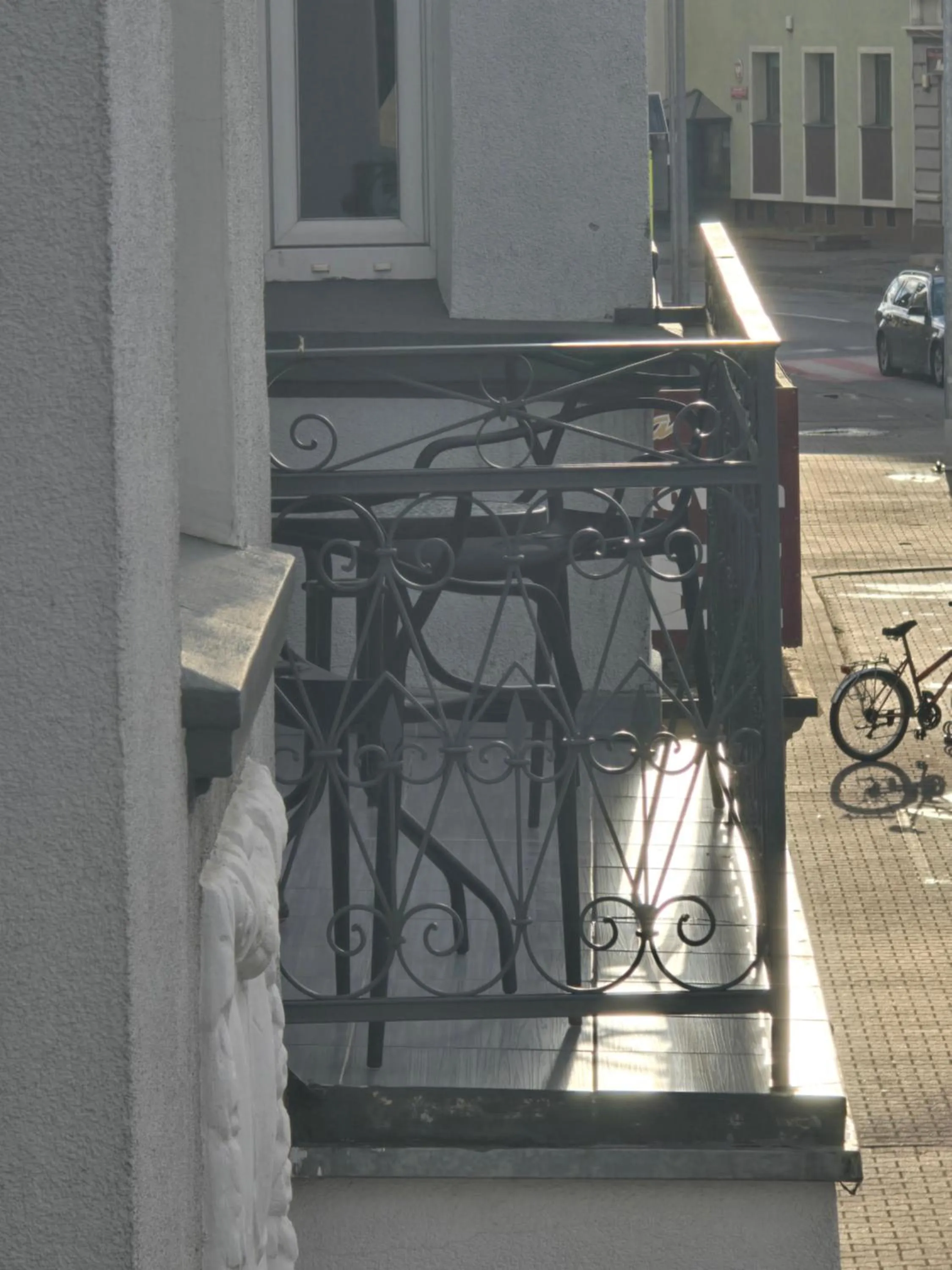 Balcony/Terrace in Eldom-NOCLEGI, Kolejowa 15 Wągrowiec