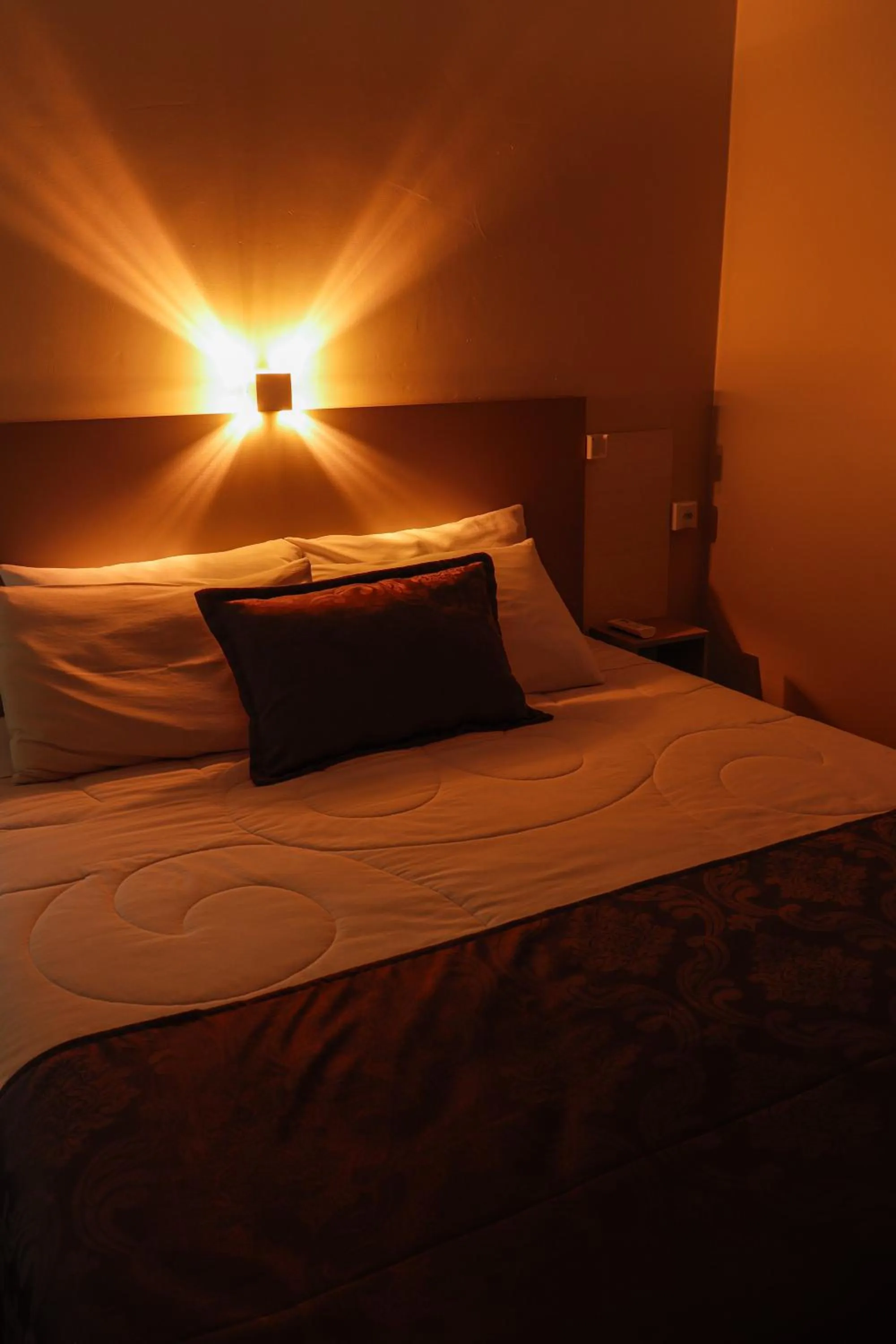 Bed in Pousada Paraíso da Serra