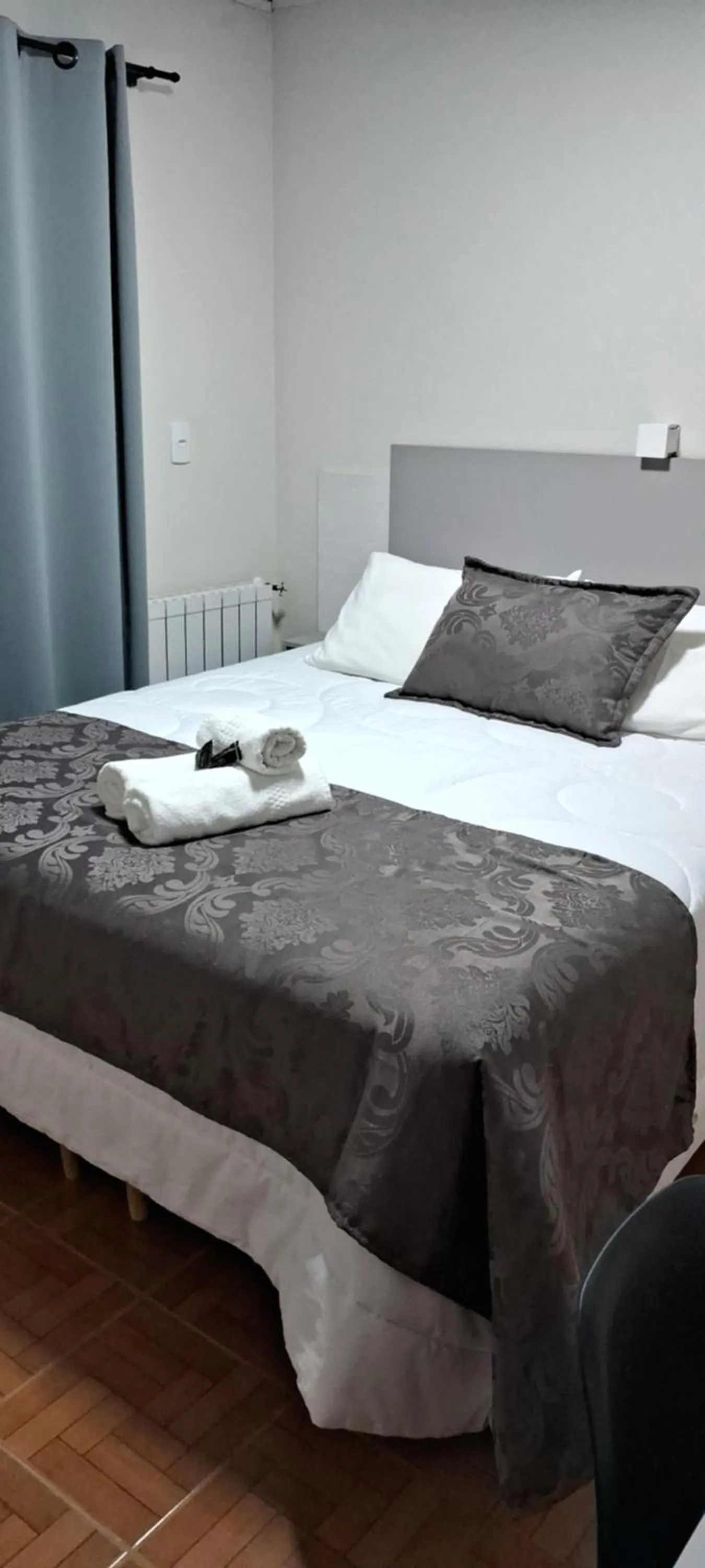 Bed in Pousada Paraíso da Serra