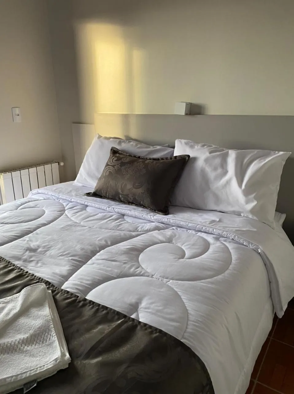 Bed in Pousada Paraíso da Serra