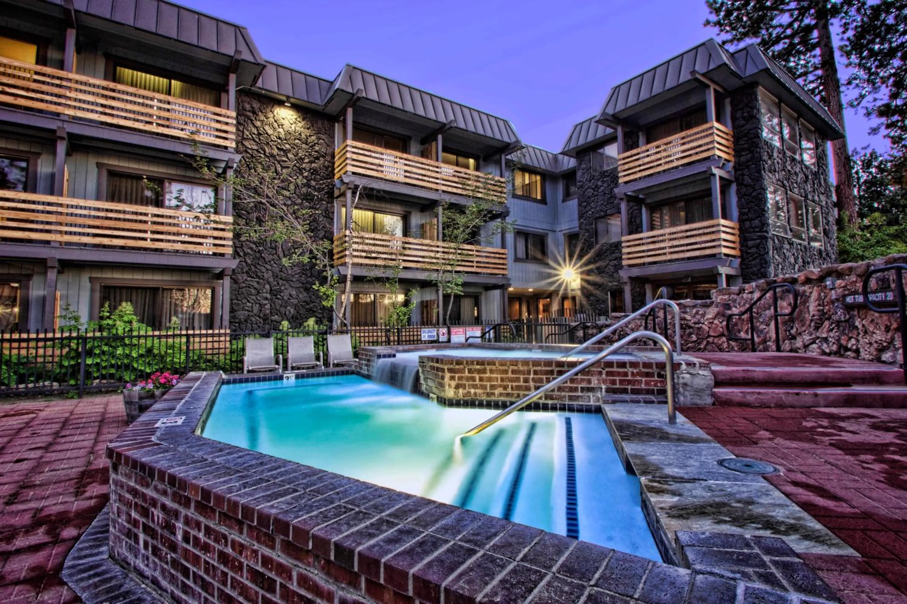 On site in Hotel Azure