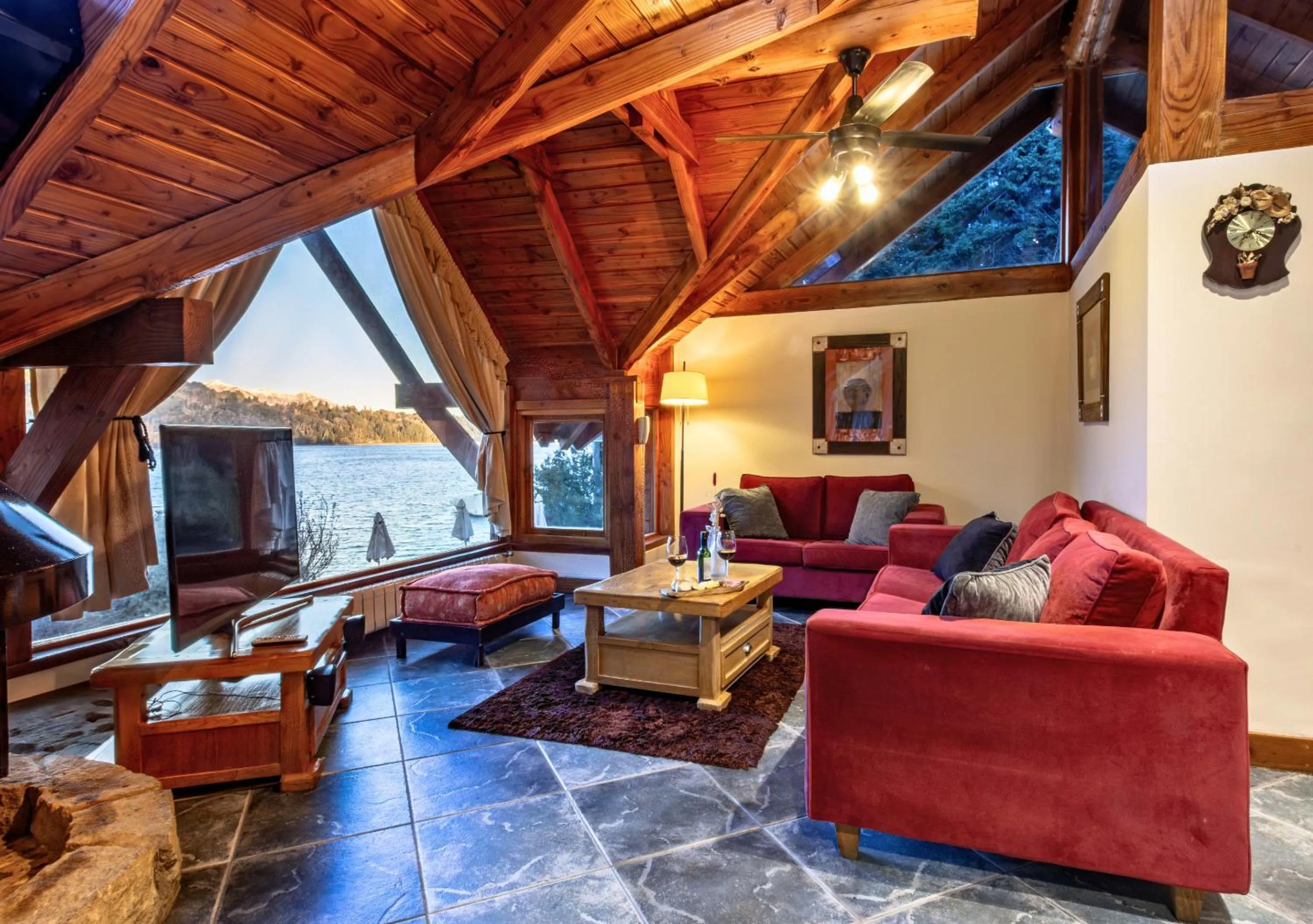 Living room in Costa Serena Aparts & Spa