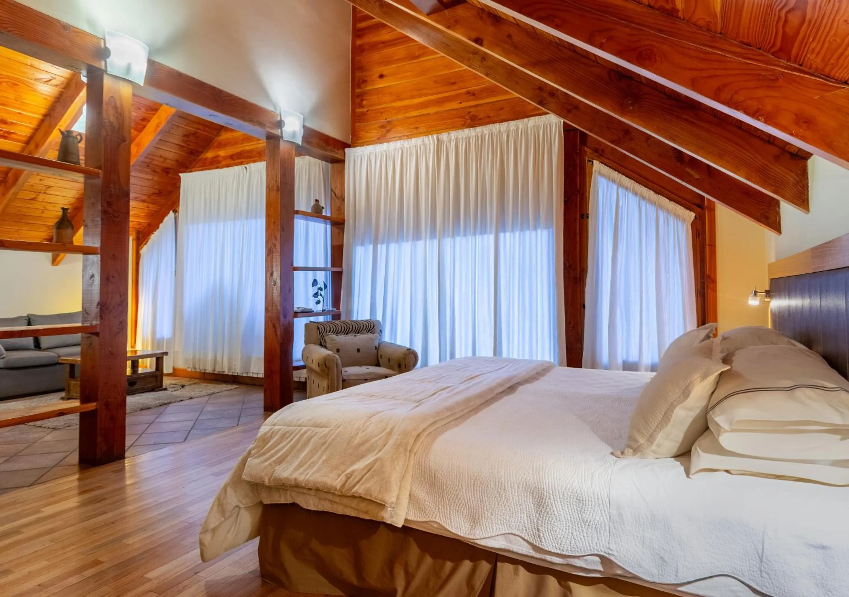 Bed in Costa Serena Aparts & Spa