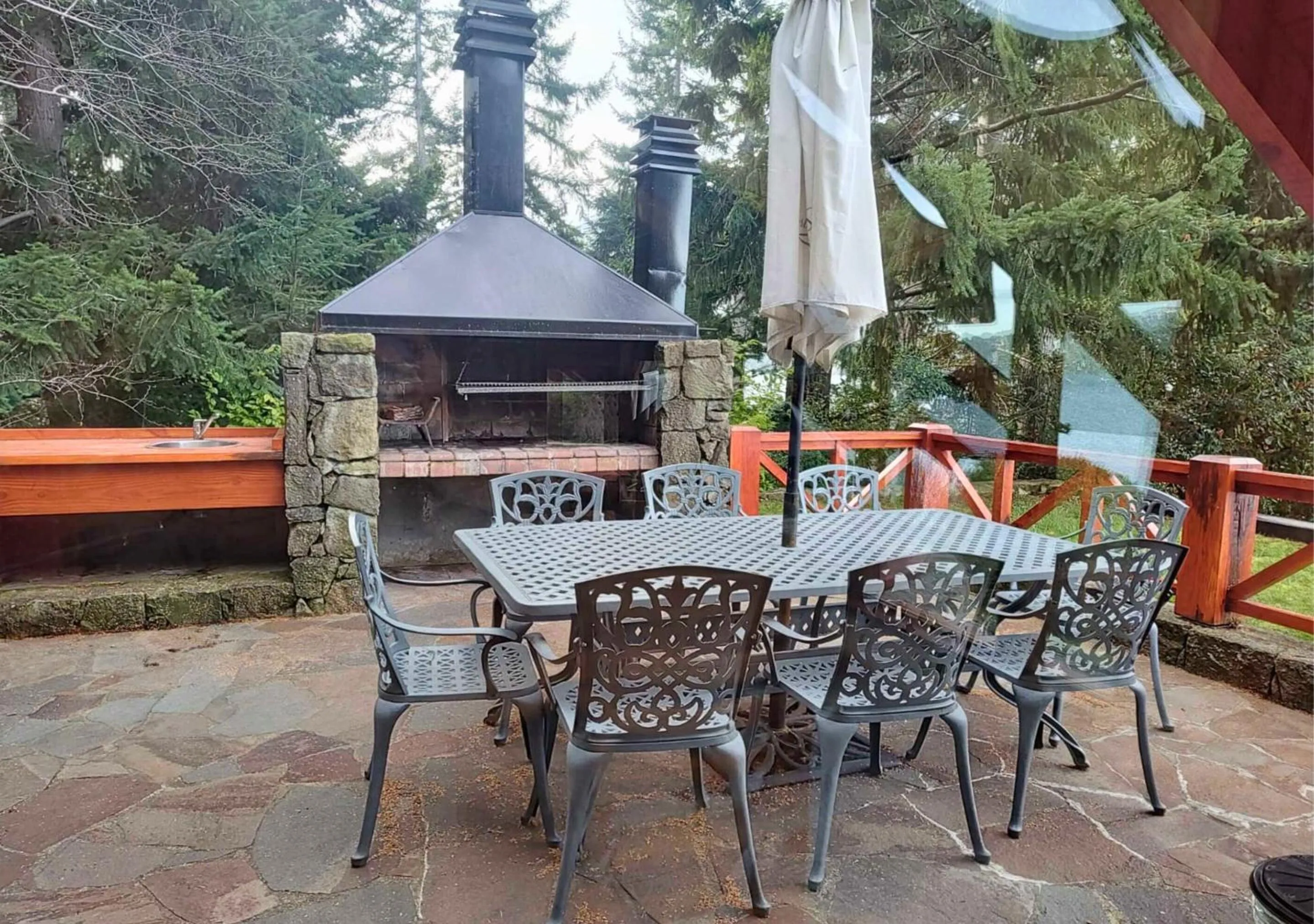 Patio in Costa Serena Aparts & Spa