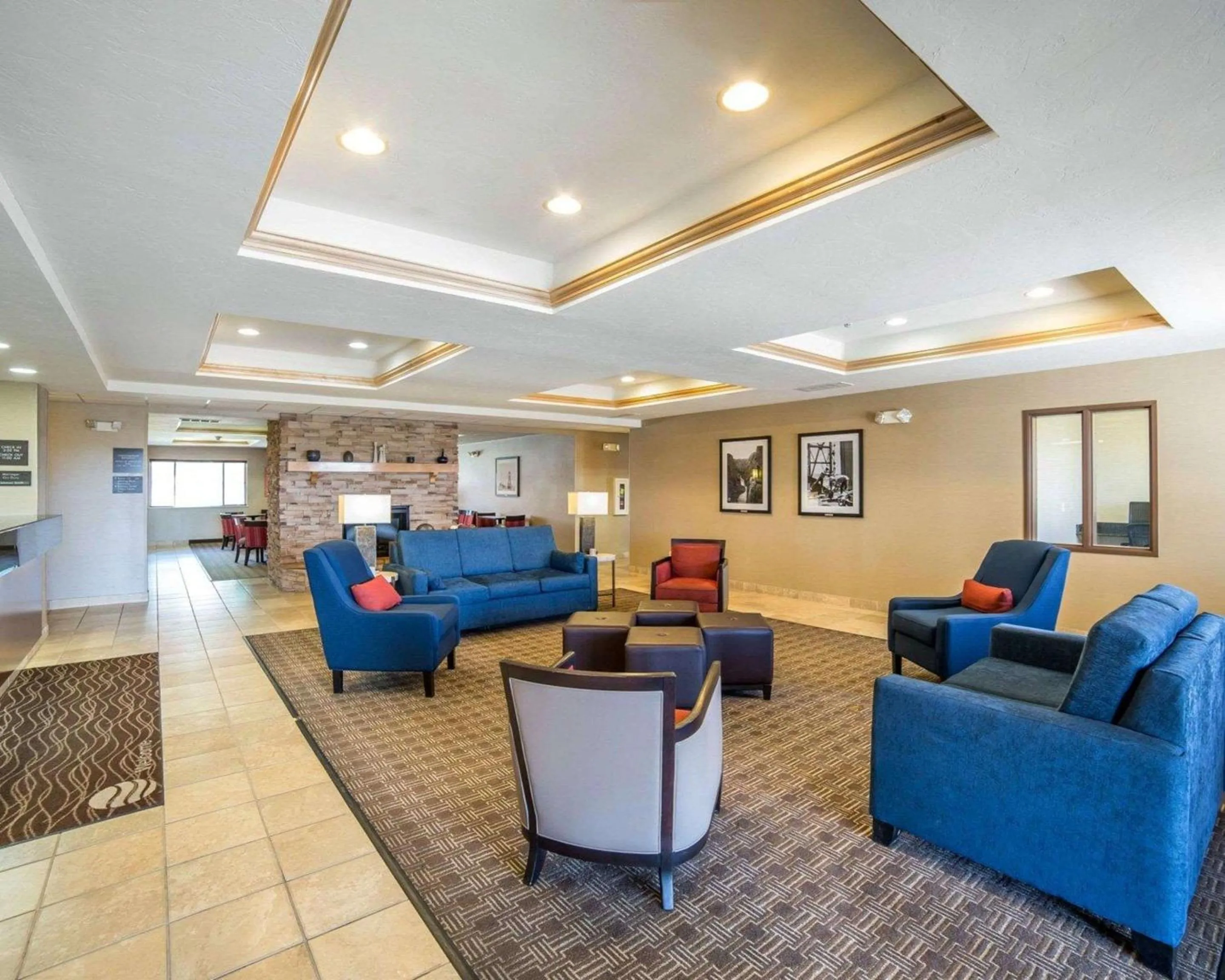 Lobby or reception in Comfort Inn Evansville-Casper