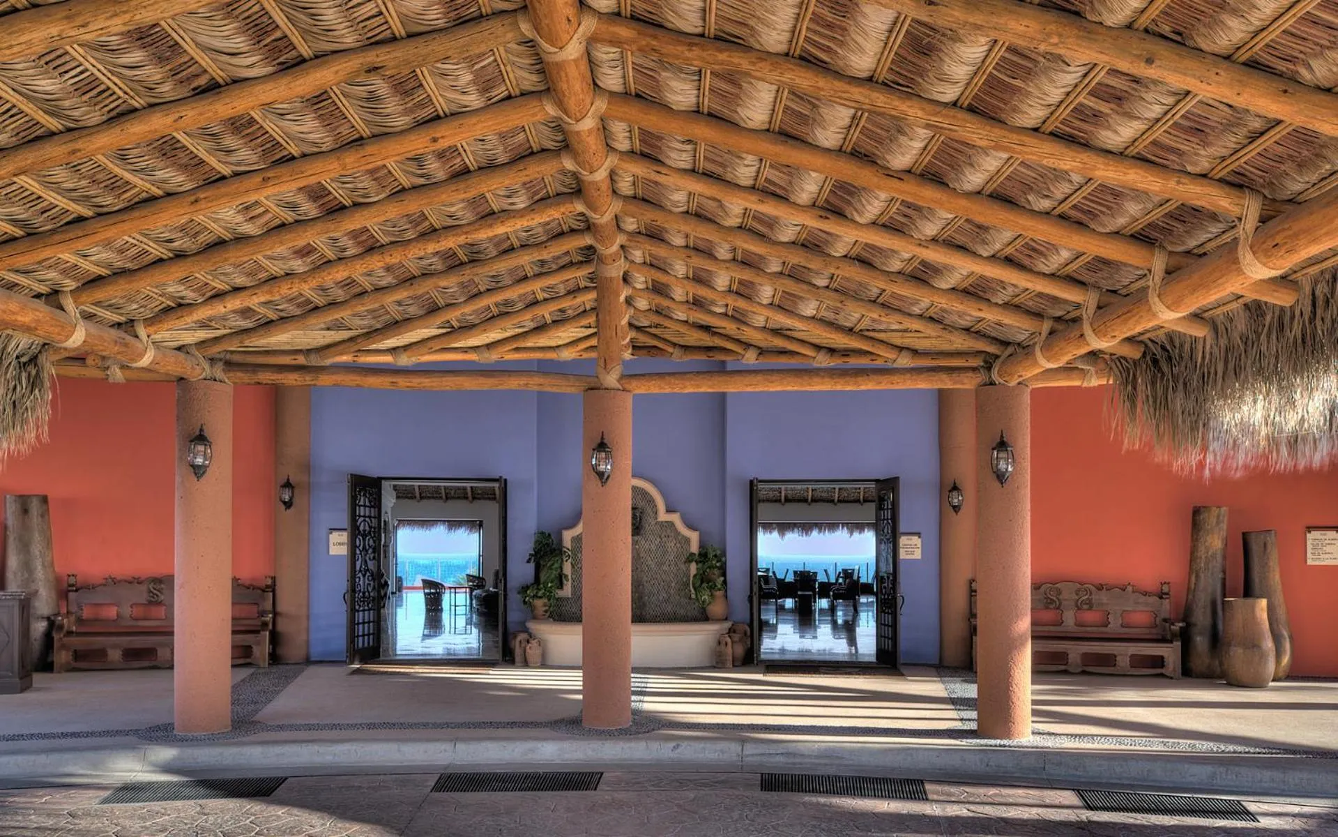 Facade/entrance in Hyatt Vacation Club at Sirena del Mar