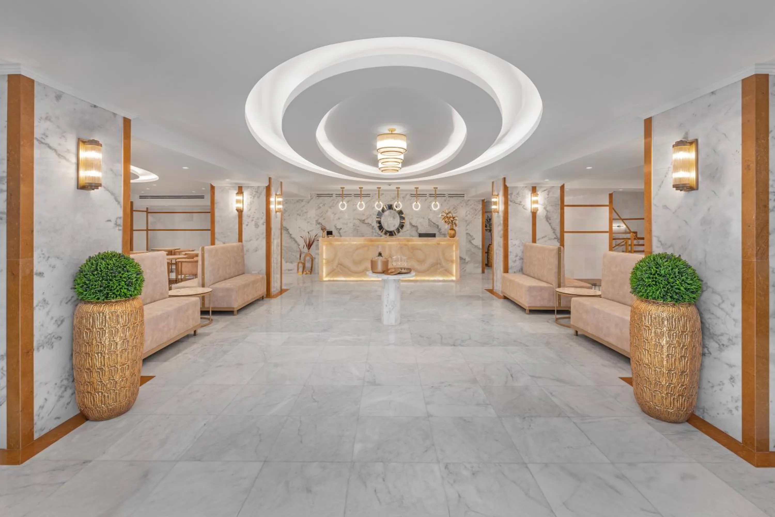 Lobby or reception in Rhodos Horizon Boutique-Adults only