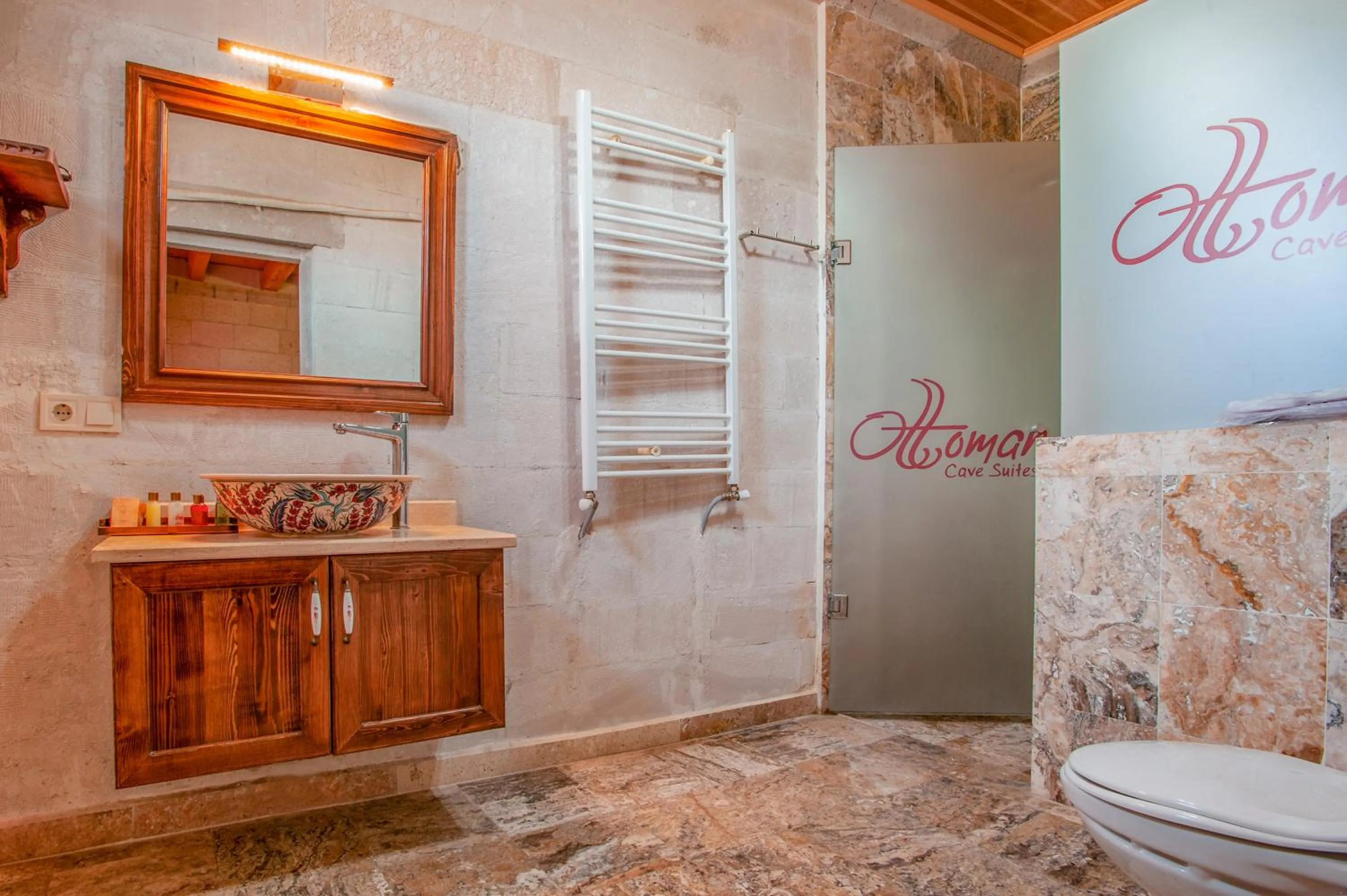 Bathroom in Ottoman Cave Suites