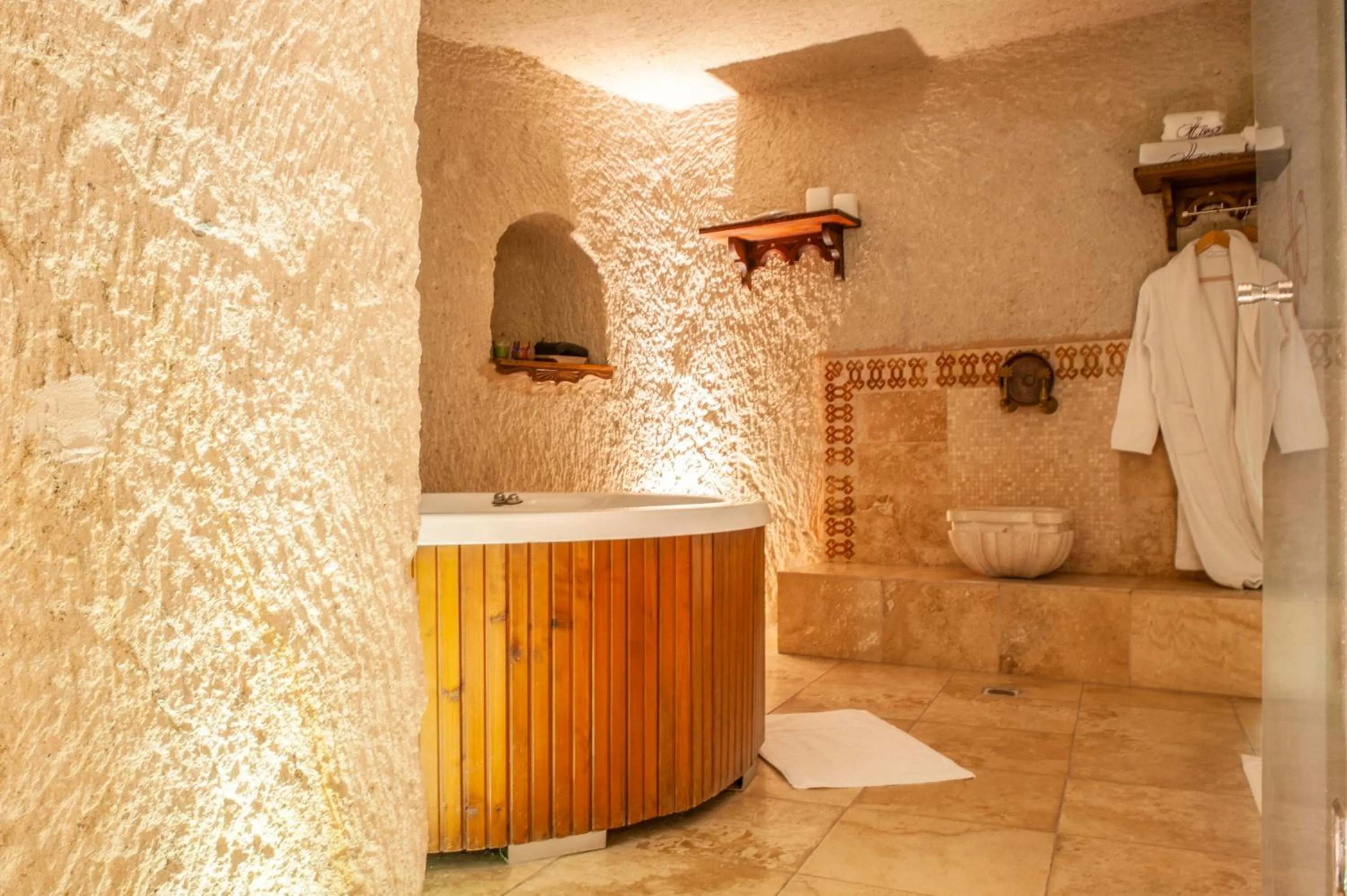 Bathroom in Ottoman Cave Suites