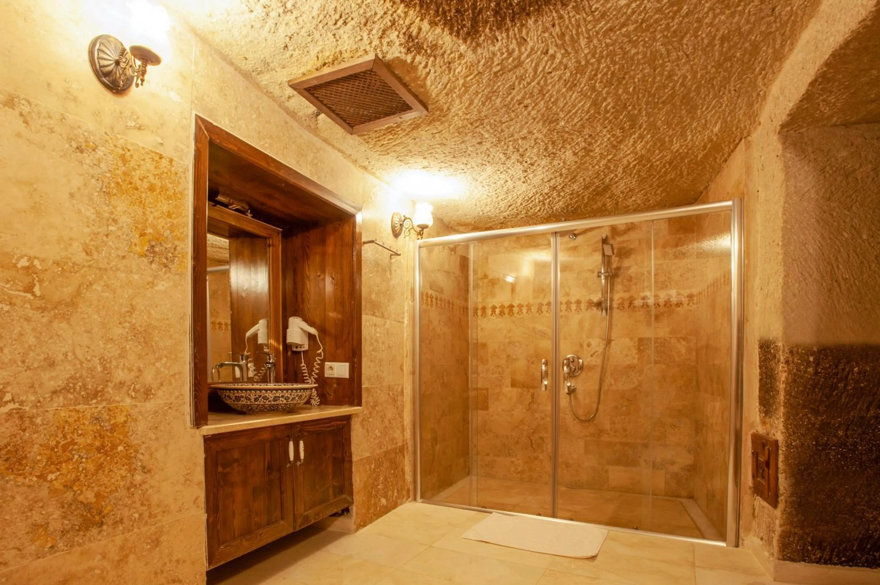 Bathroom in Ottoman Cave Suites