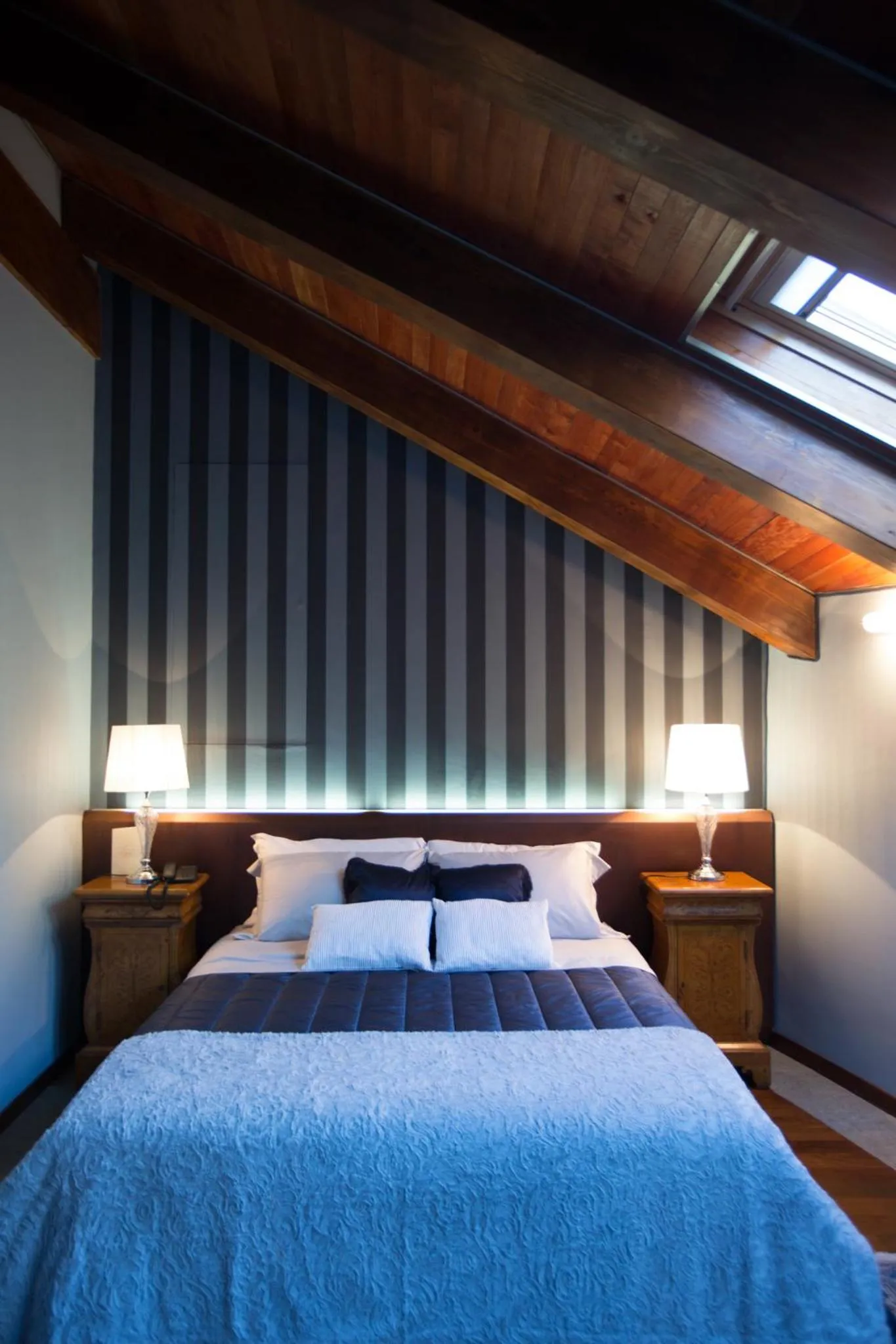 Bed in Hotel Dei Pittori