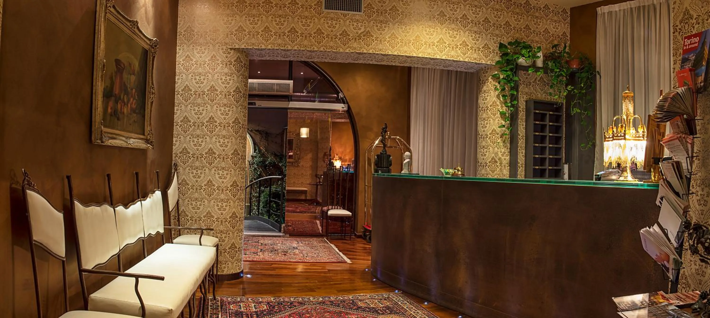 Lobby or reception in Hotel Dei Pittori