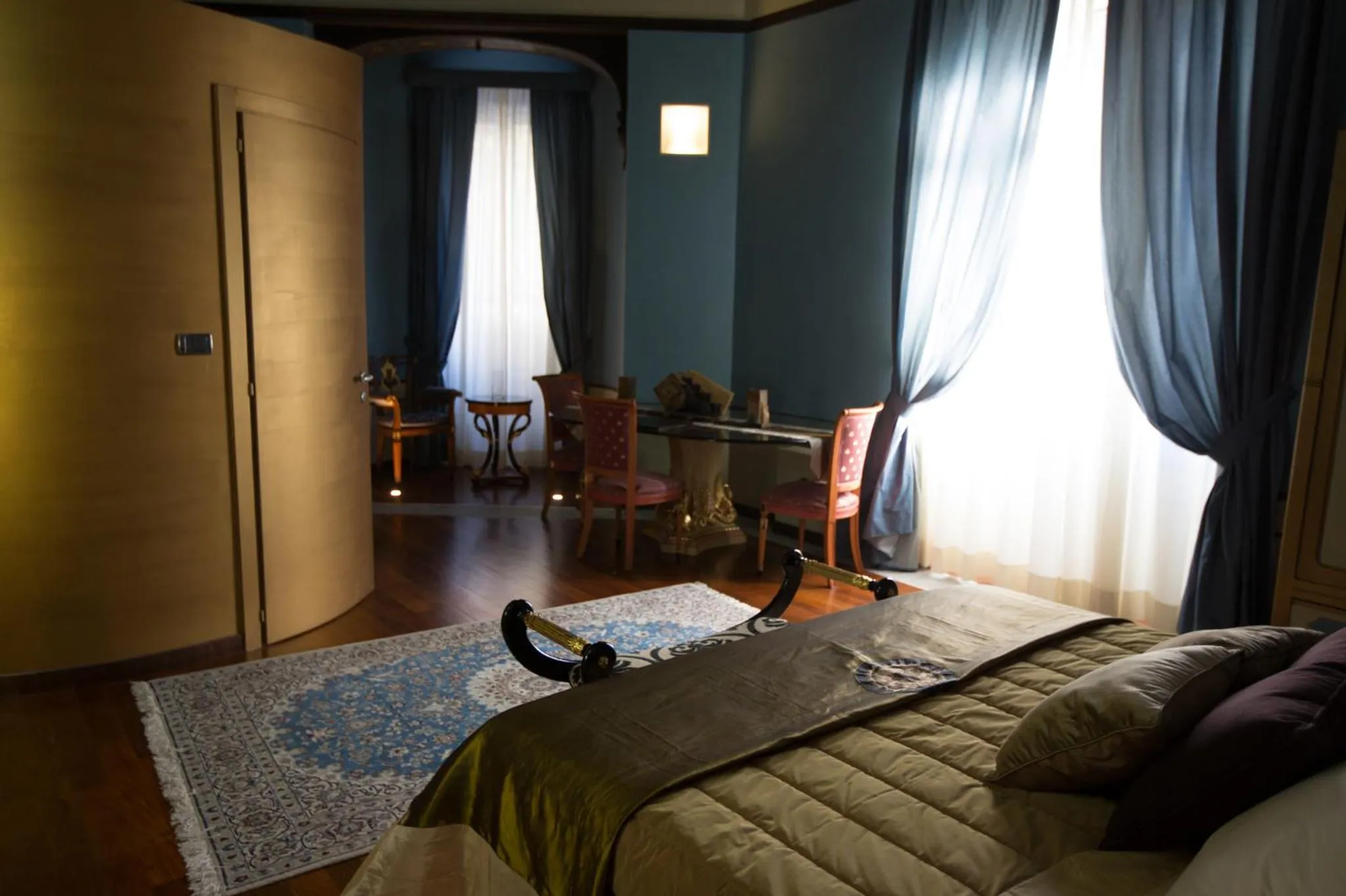 Bed in Hotel Dei Pittori