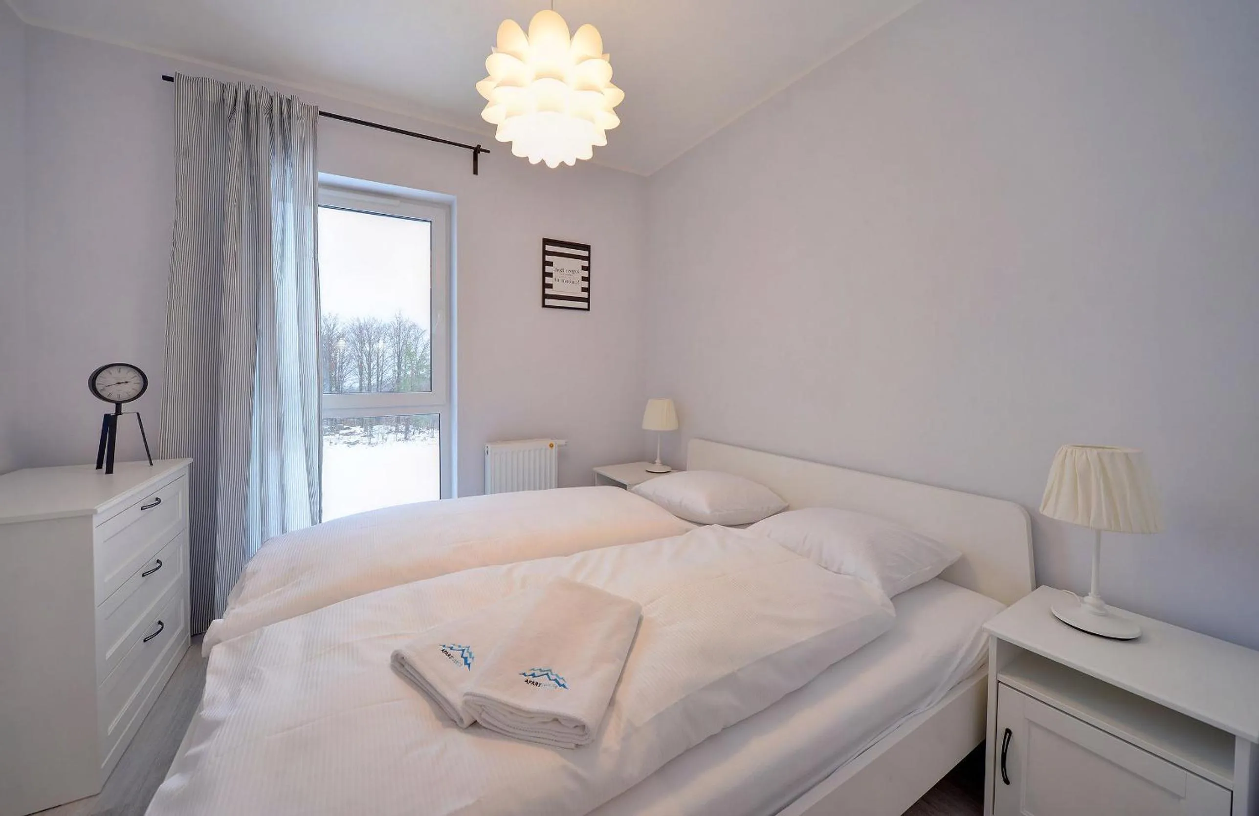 Bed in Apart-Invest Apartament Oslo