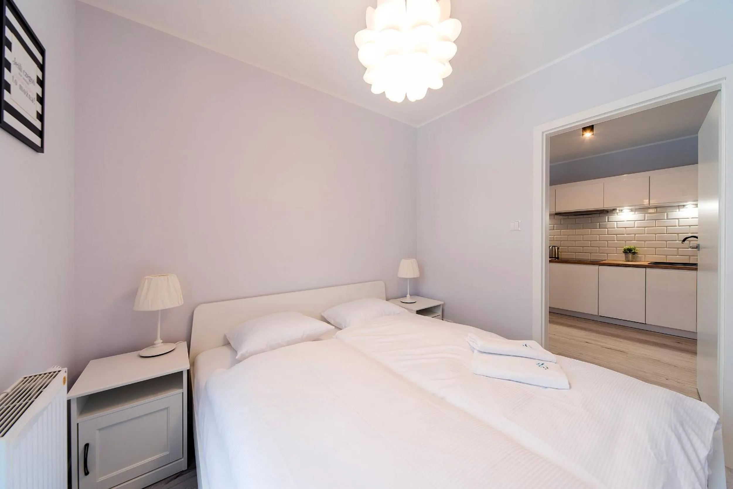 Bed in Apart-Invest Apartament Oslo