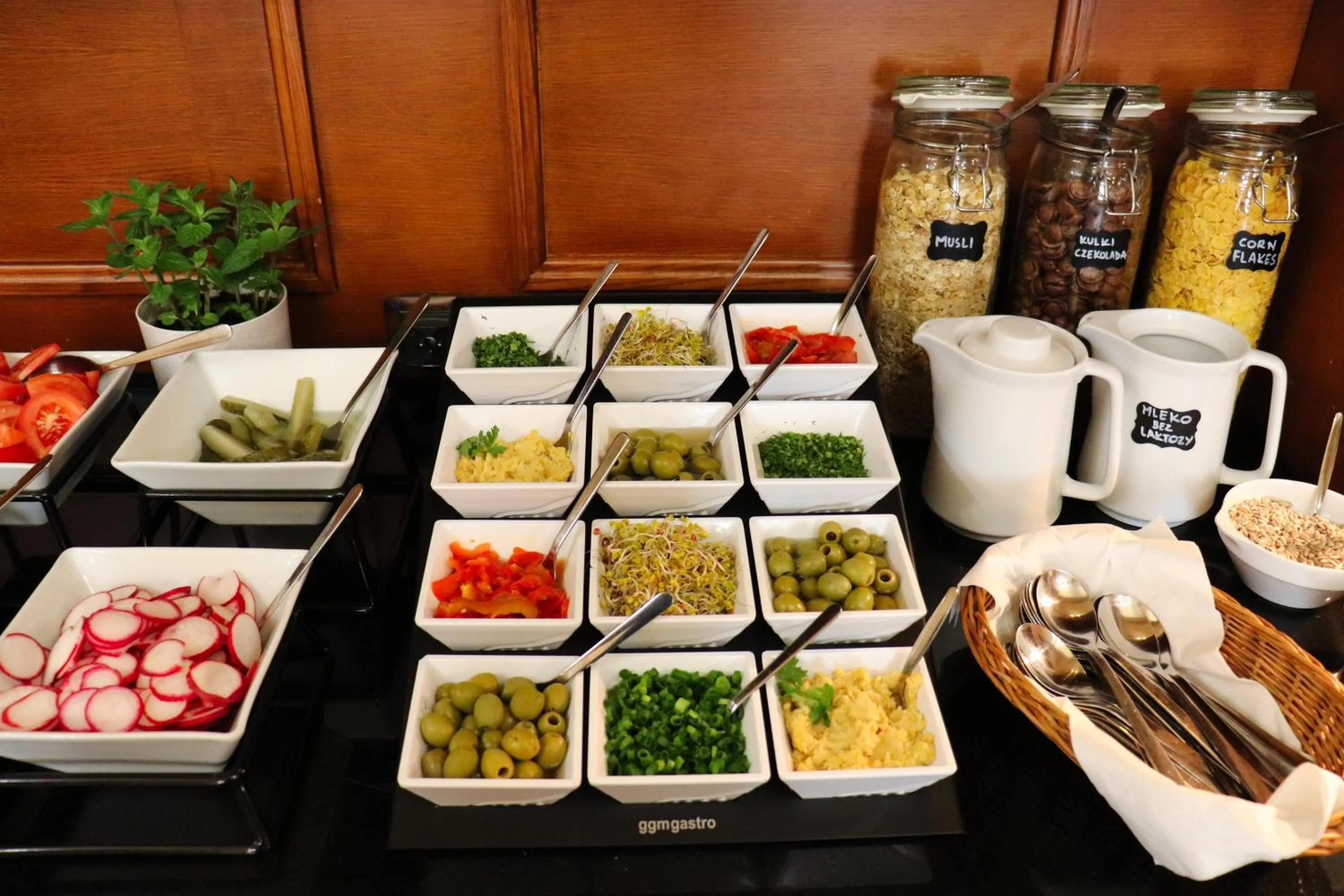 Restaurant/places to eat in Hotel Europejski Wrocław Centrum