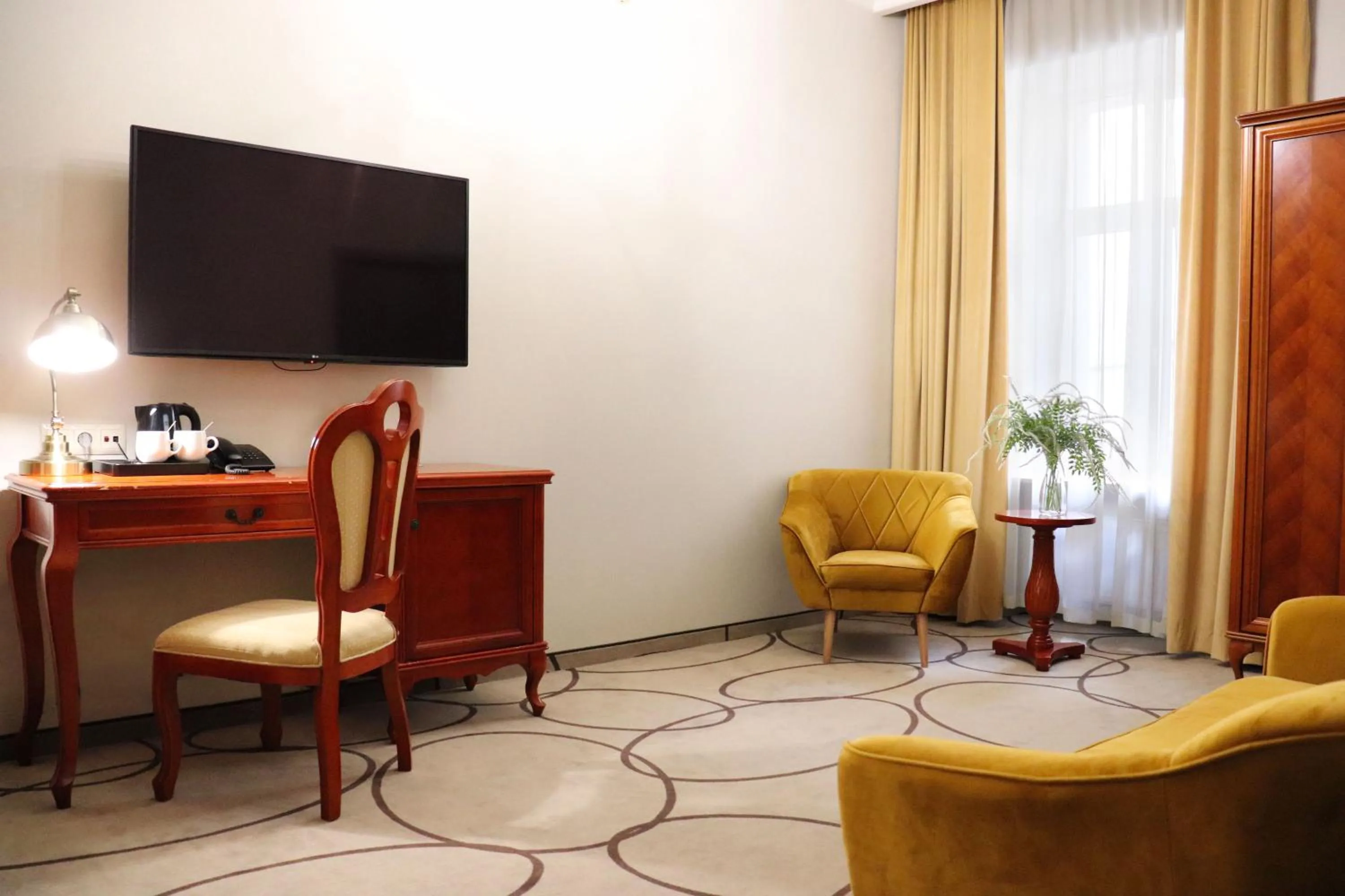 Living room in Hotel Europejski Wrocław Centrum