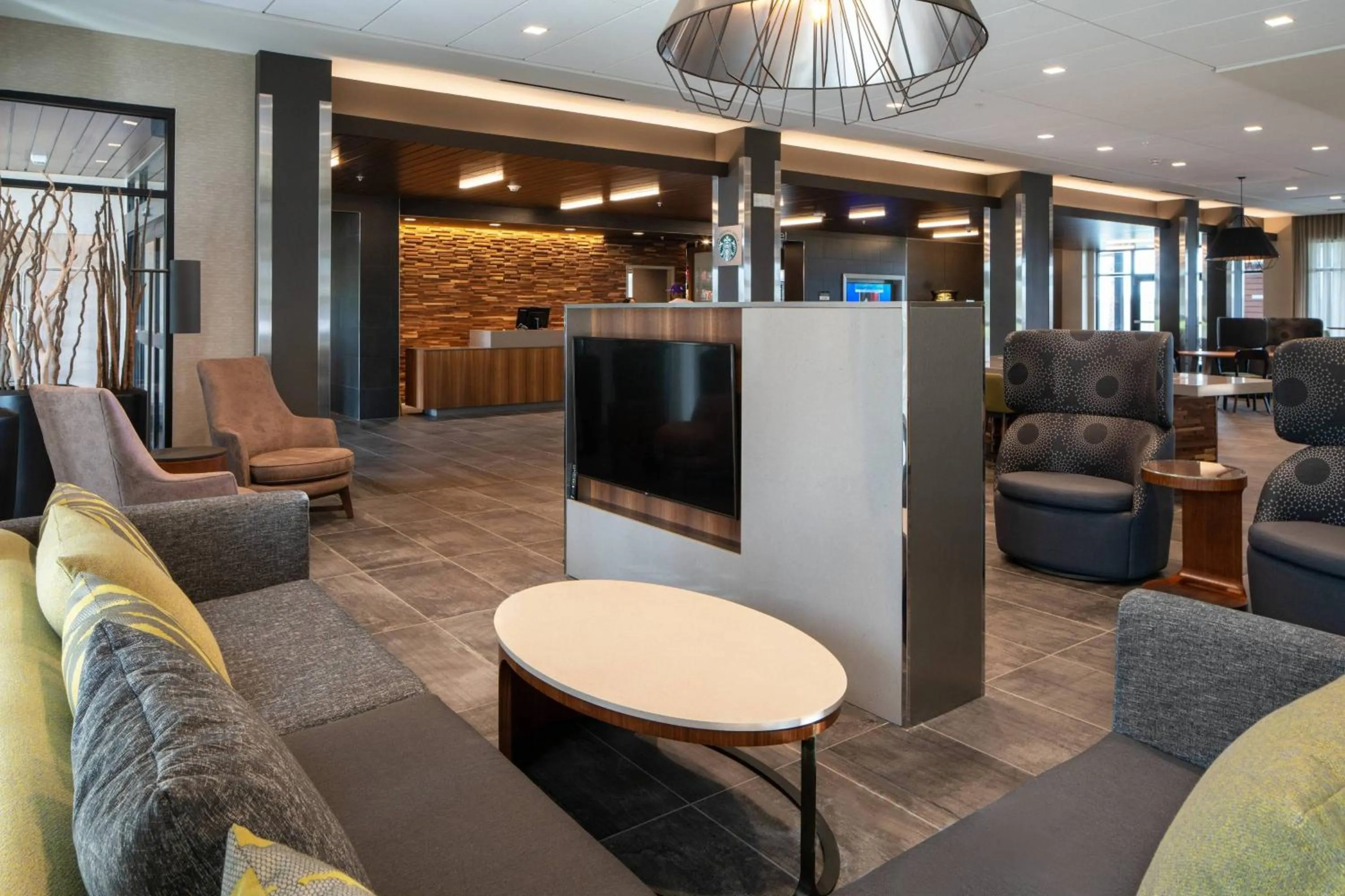 Lobby or reception in Courtyard by Marriott Lafayette South