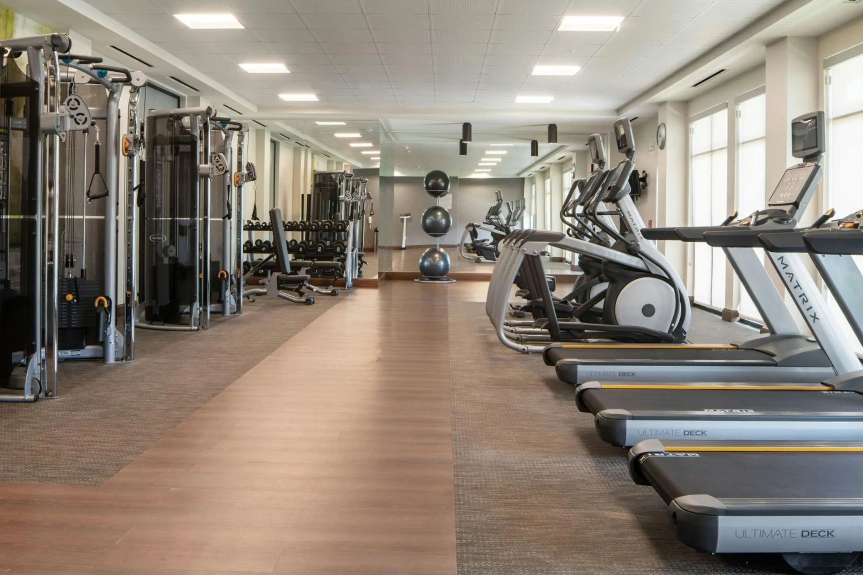 Fitness centre/facilities in Courtyard by Marriott Lafayette South