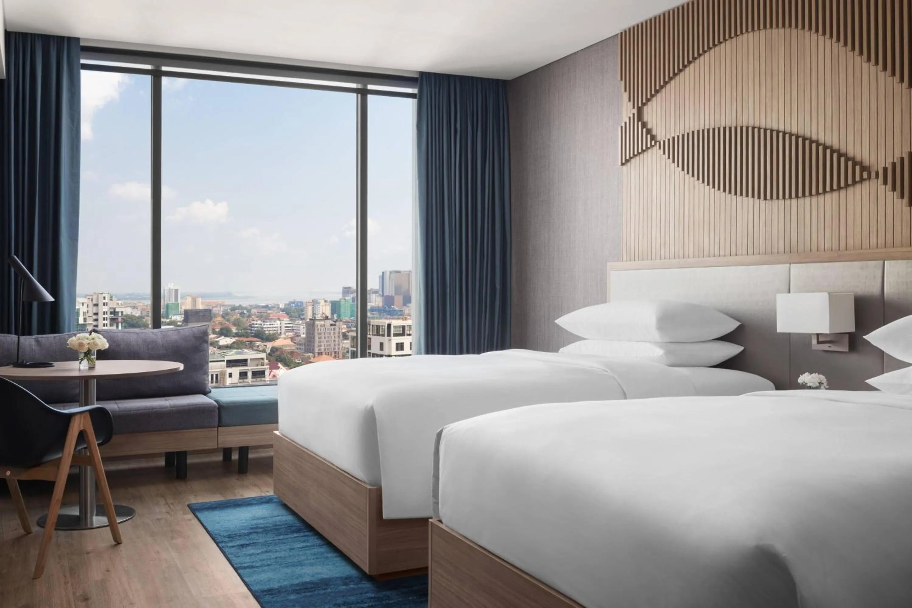 Photo of the whole room, Bed in Courtyard by Marriott Phnom Penh