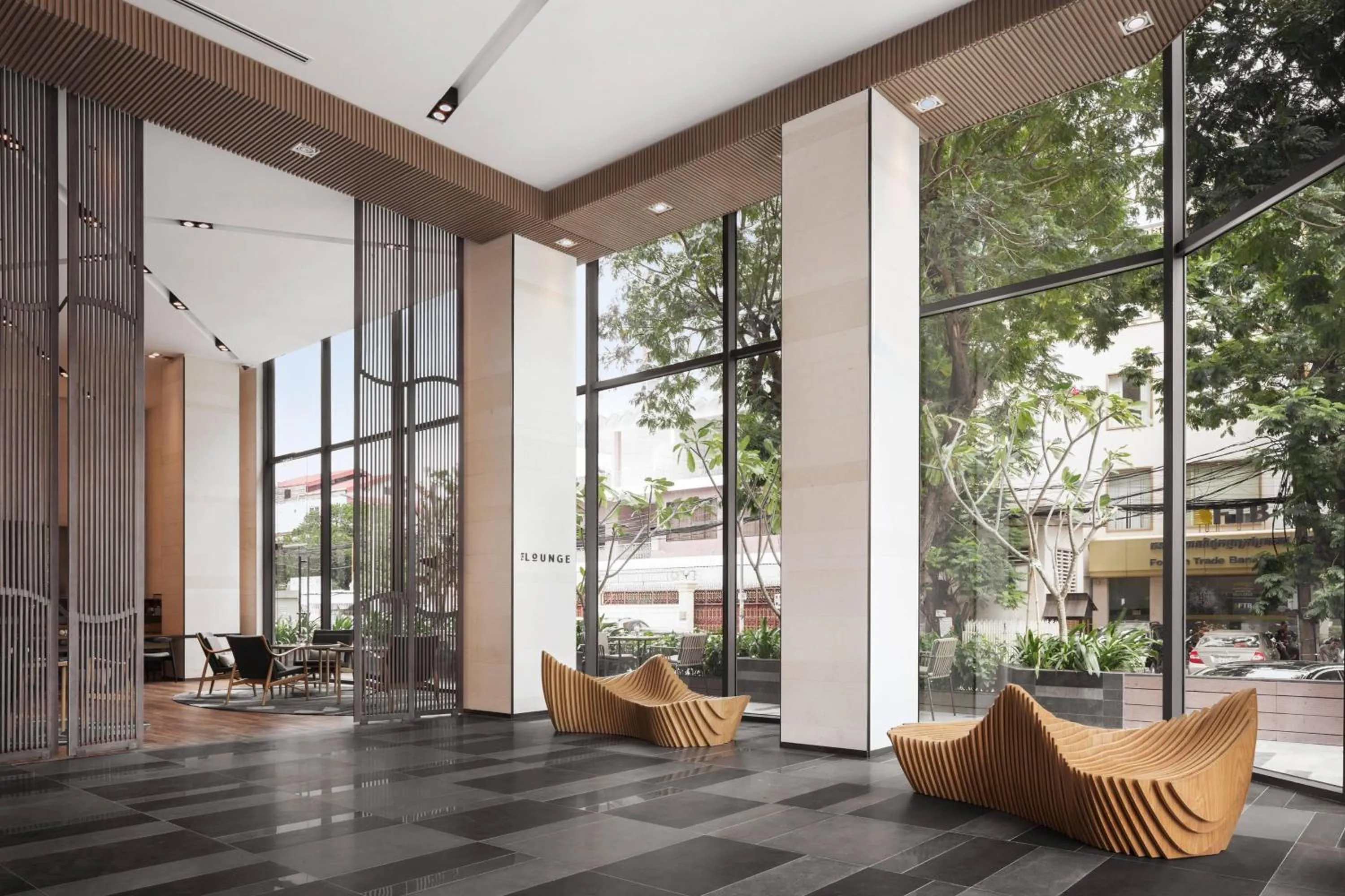 Lobby or reception in Courtyard by Marriott Phnom Penh