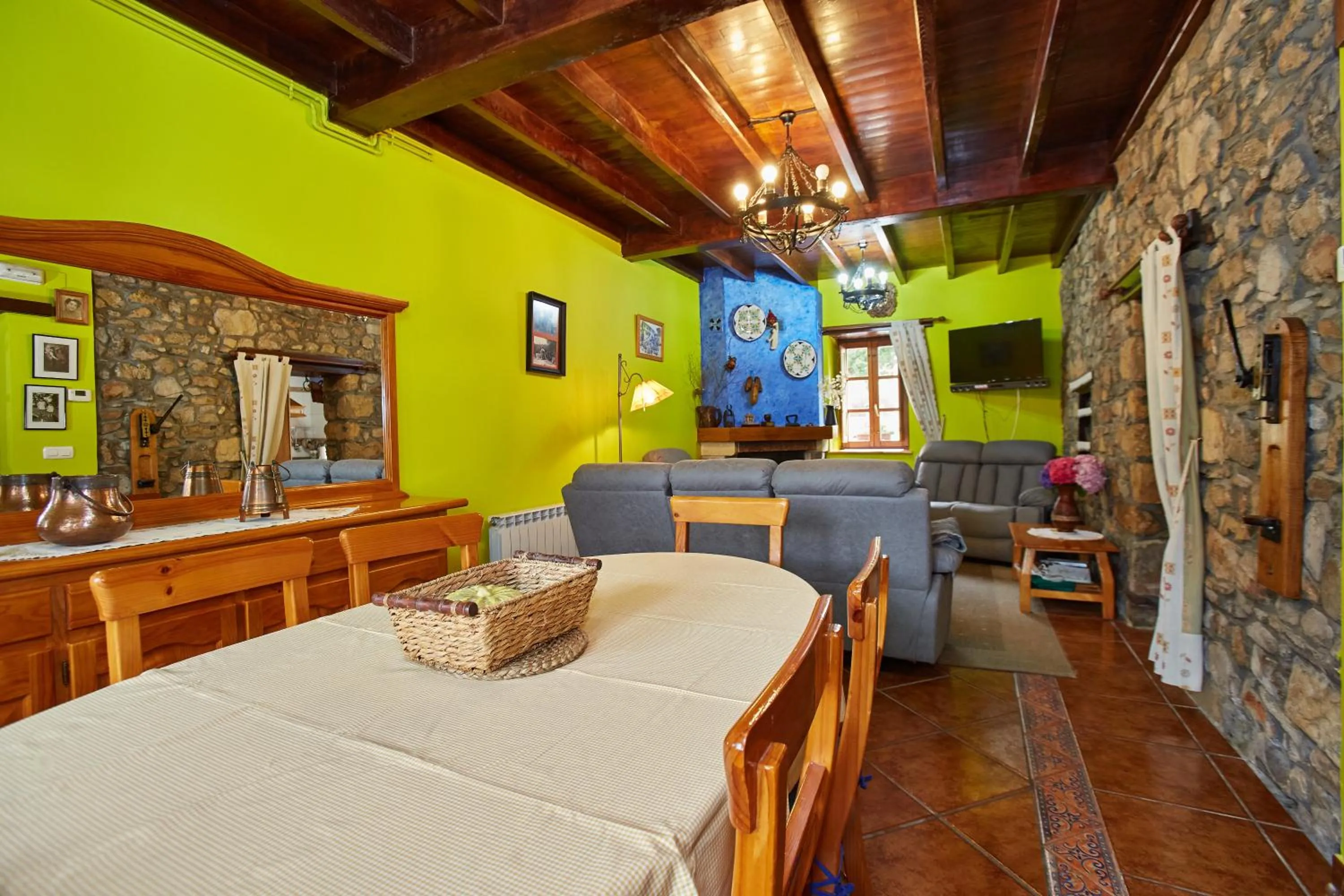 Living room in Casa Rural Casa Capión