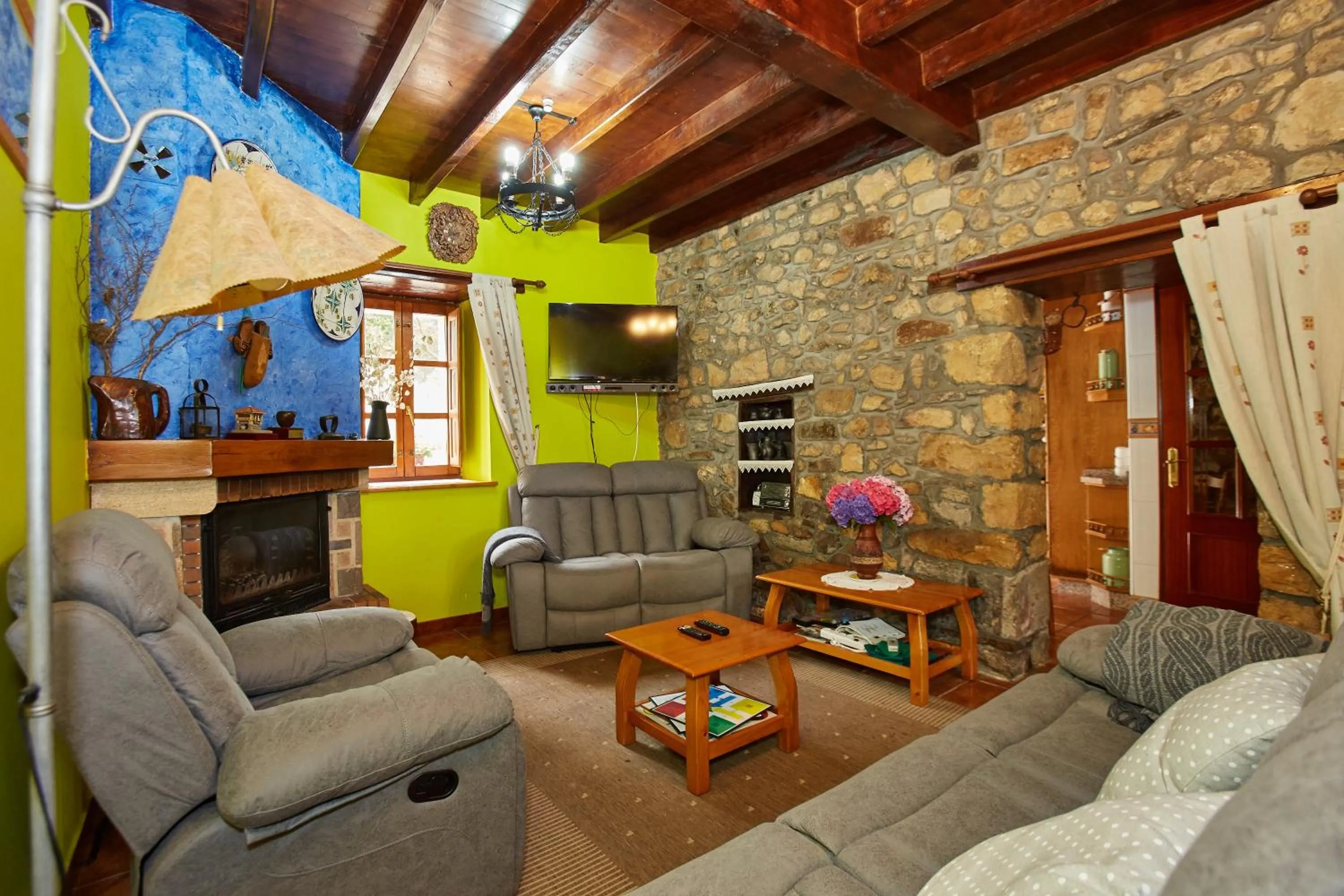 Living room in Casa Rural Casa Capión