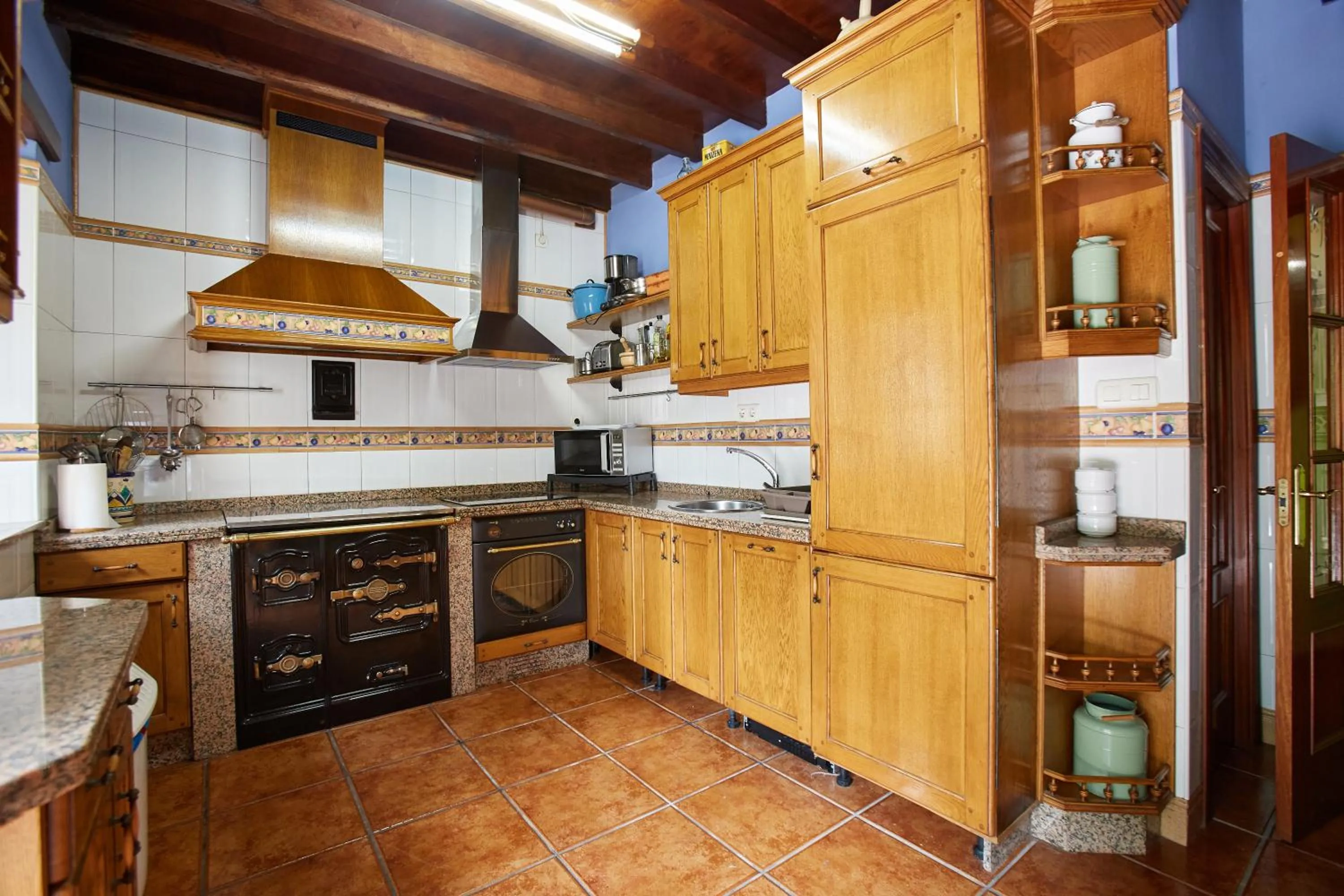 Kitchen or kitchenette in Casa Rural Casa Capión