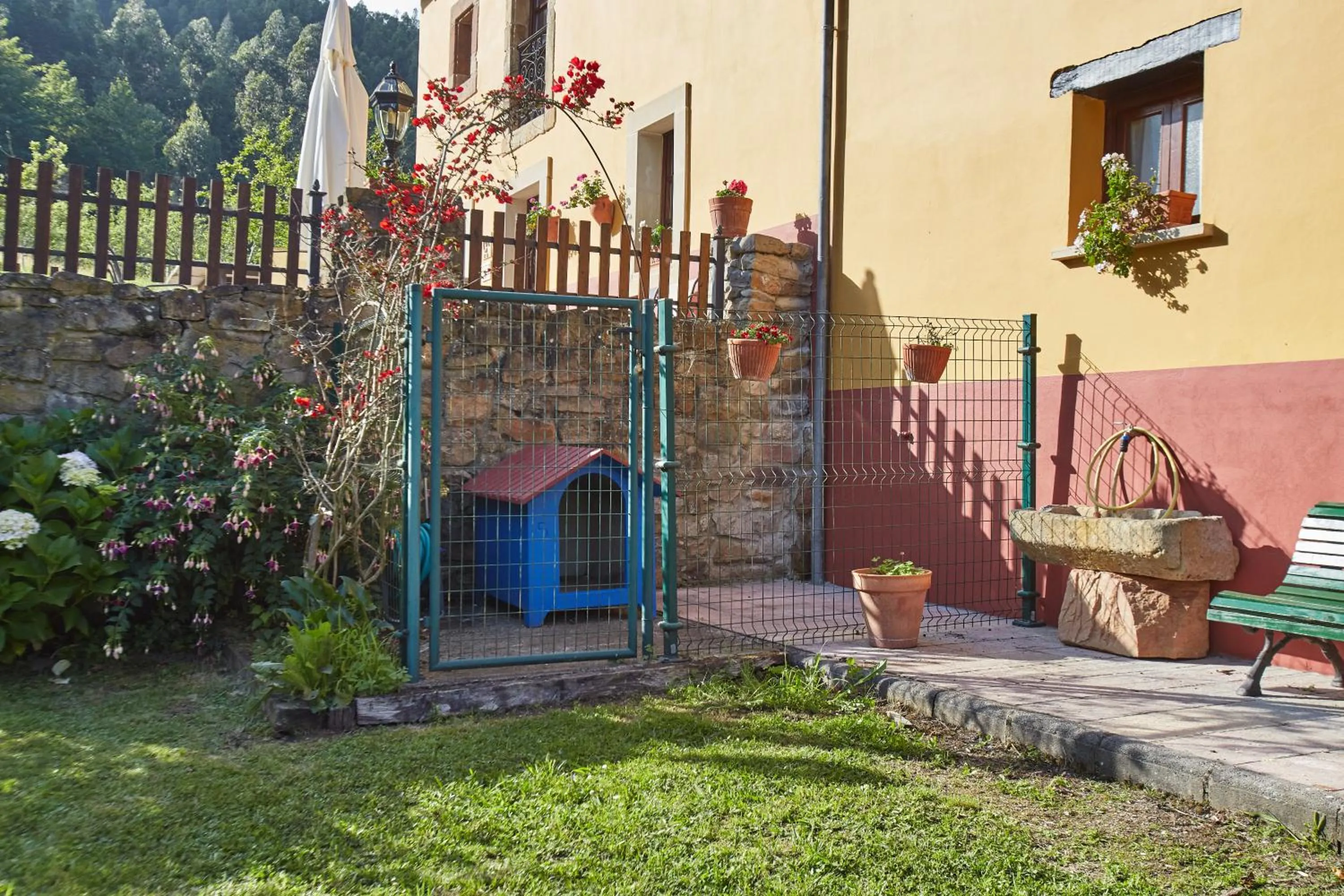 Patio in Casa Rural Casa Capión