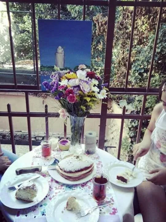 Garden in Kevin's Hostel