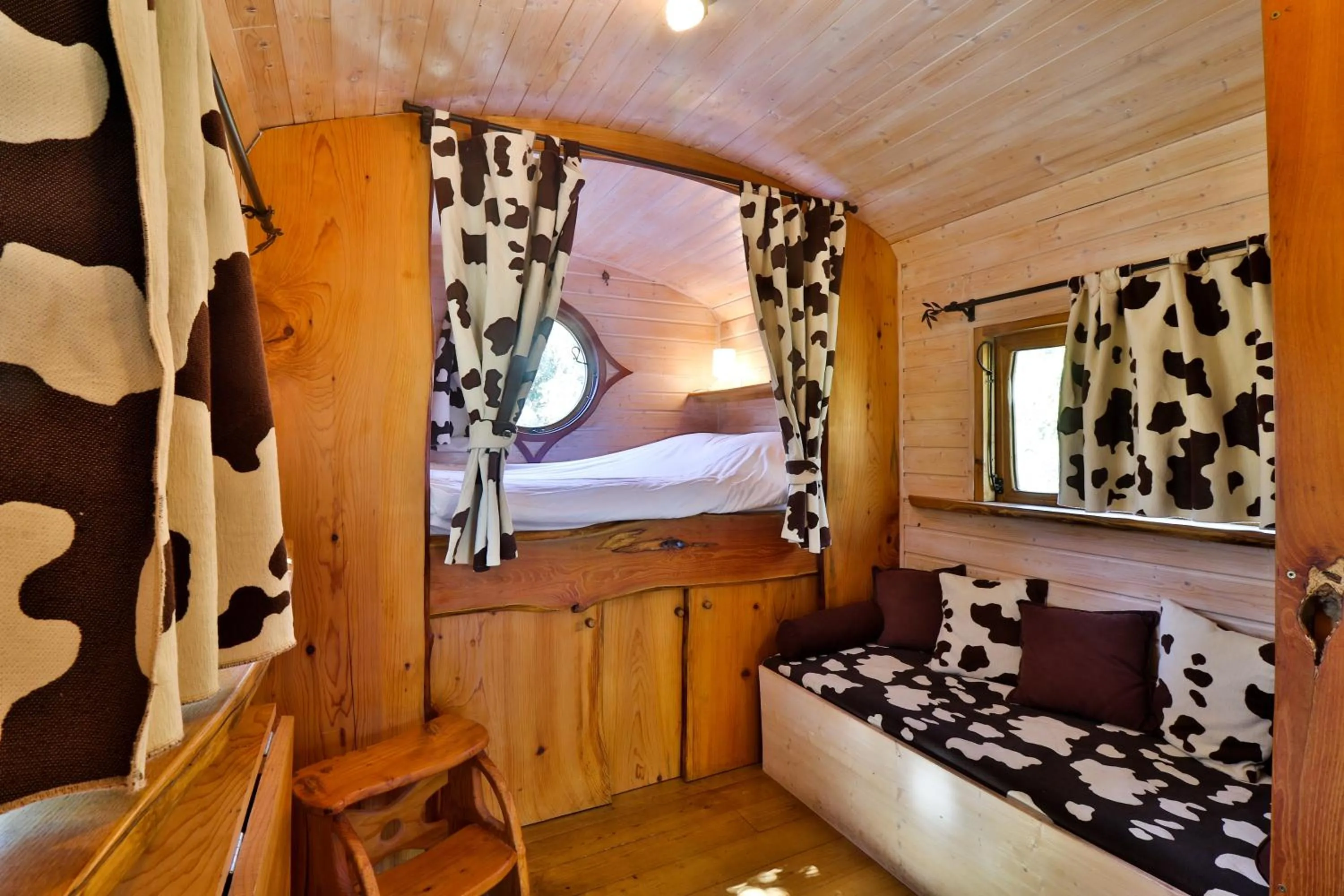 Bed in Le Mas de la Lombarde