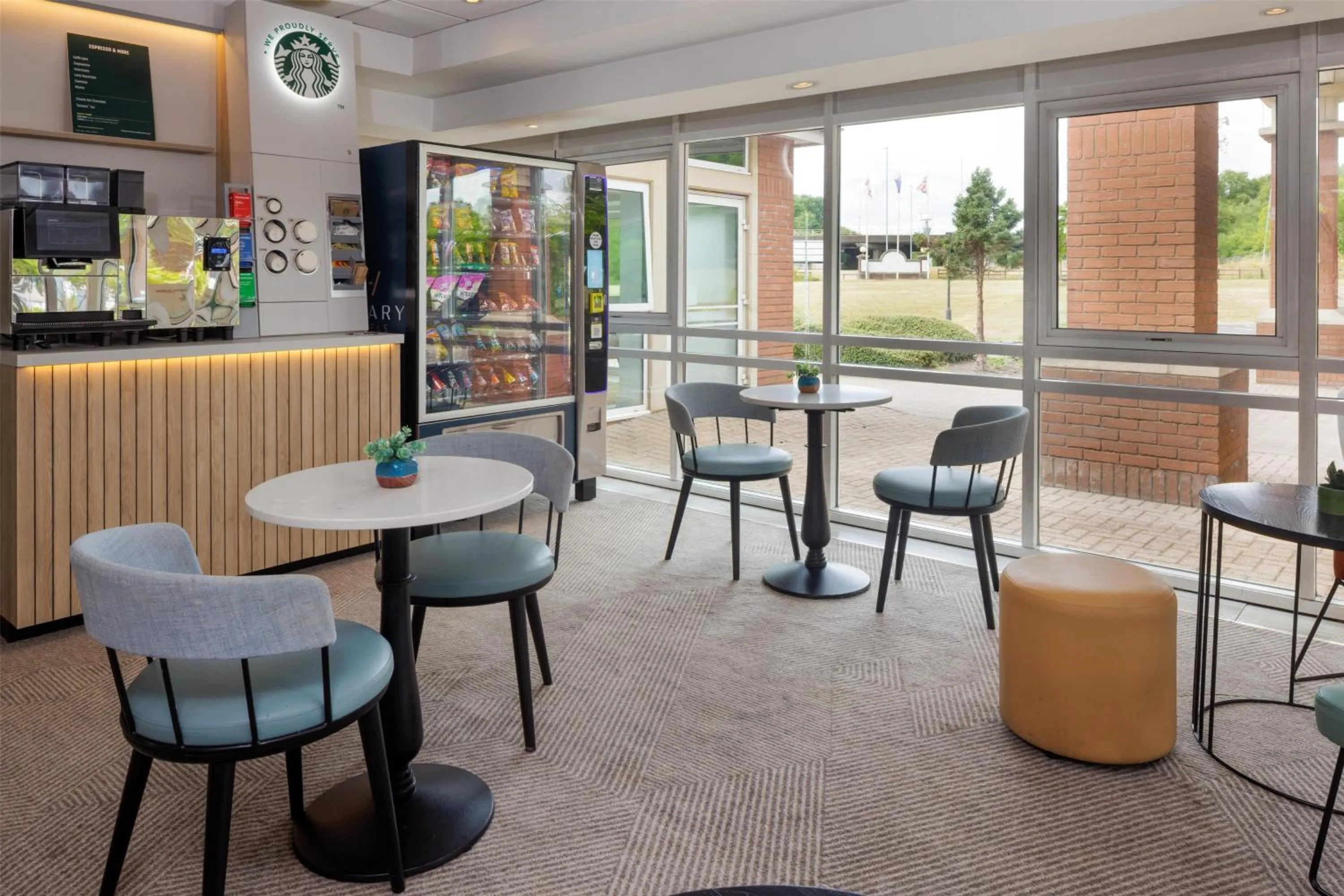 Restaurant/places to eat in Hilton Leicester Hotel