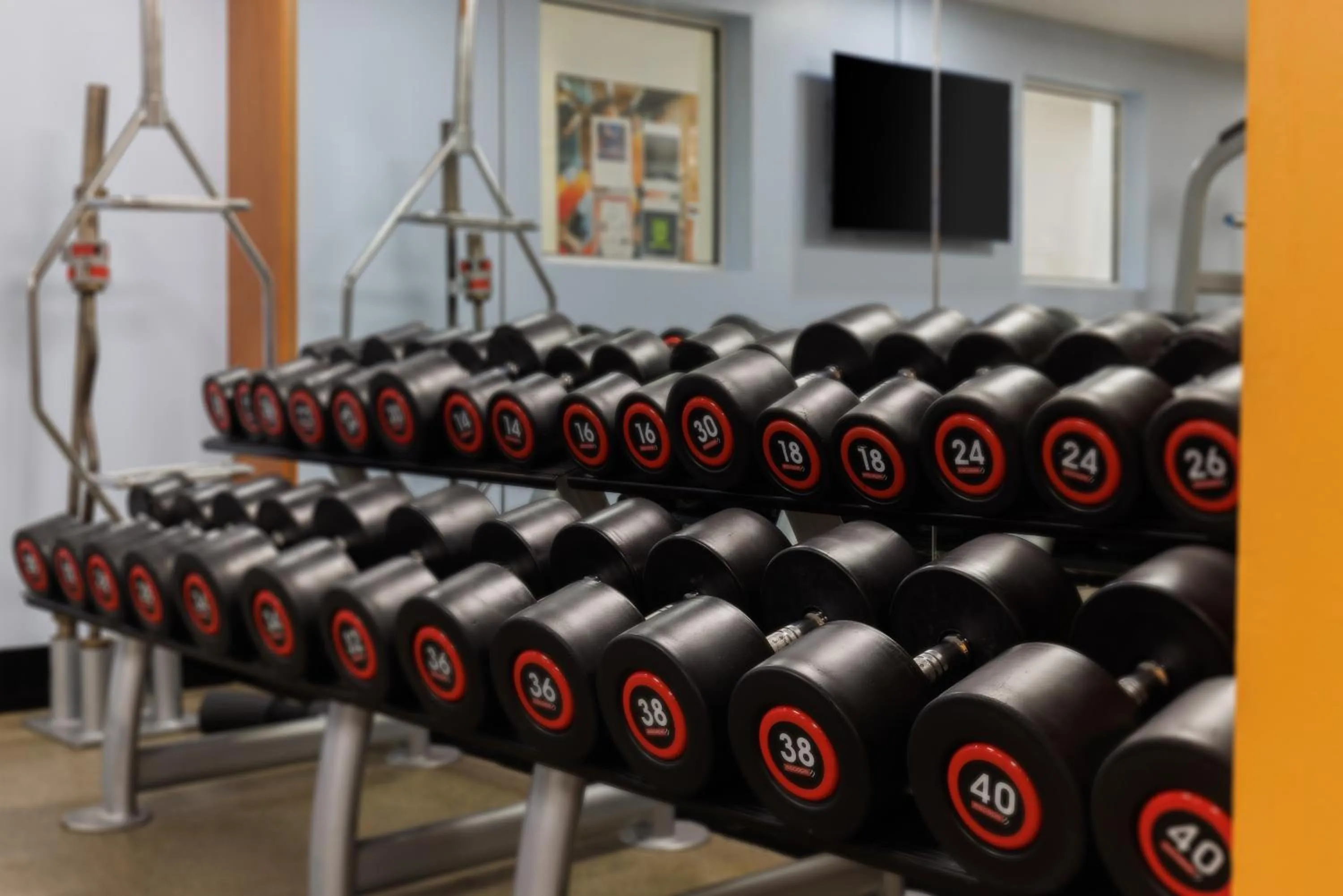 Fitness centre/facilities in Hilton Leicester Hotel