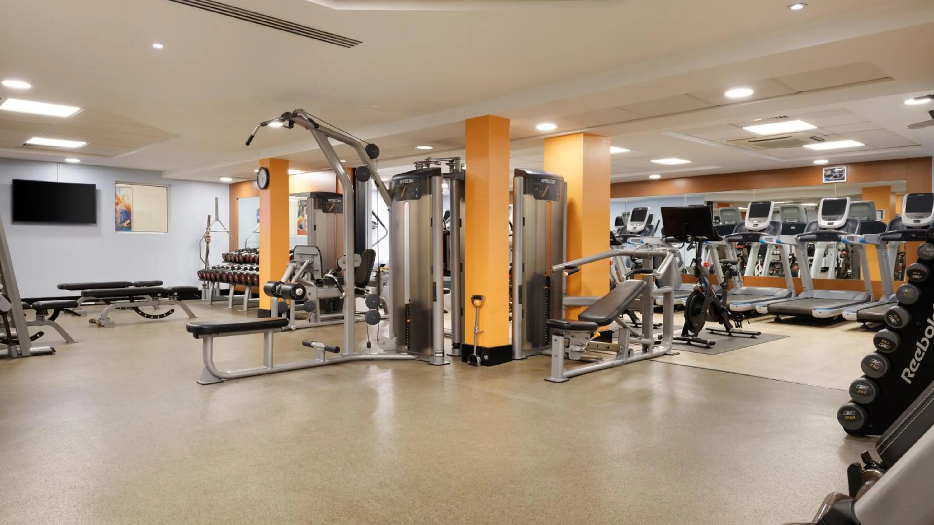Fitness centre/facilities in Hilton Leicester Hotel