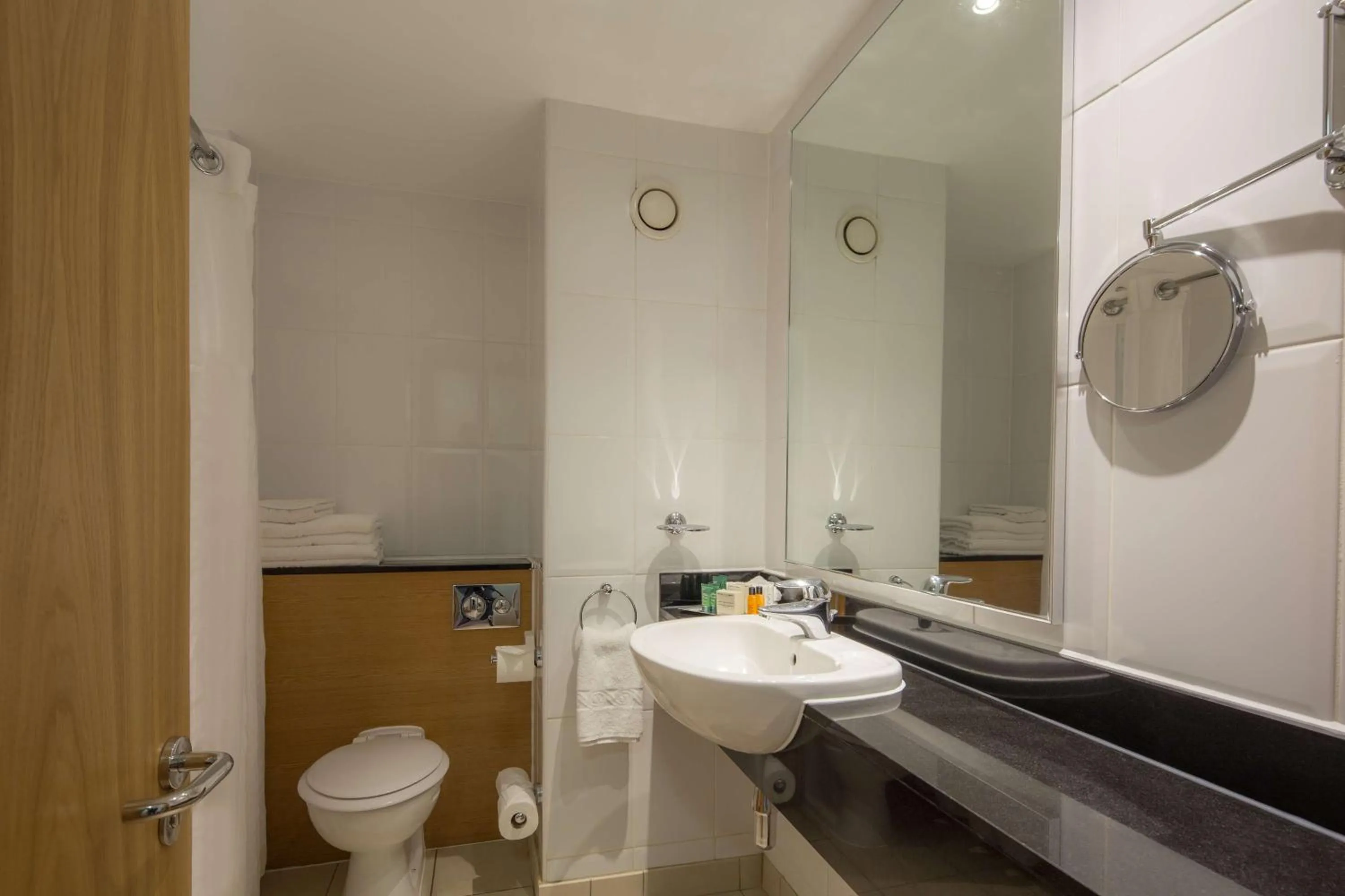 Bed in Hilton Leicester Hotel