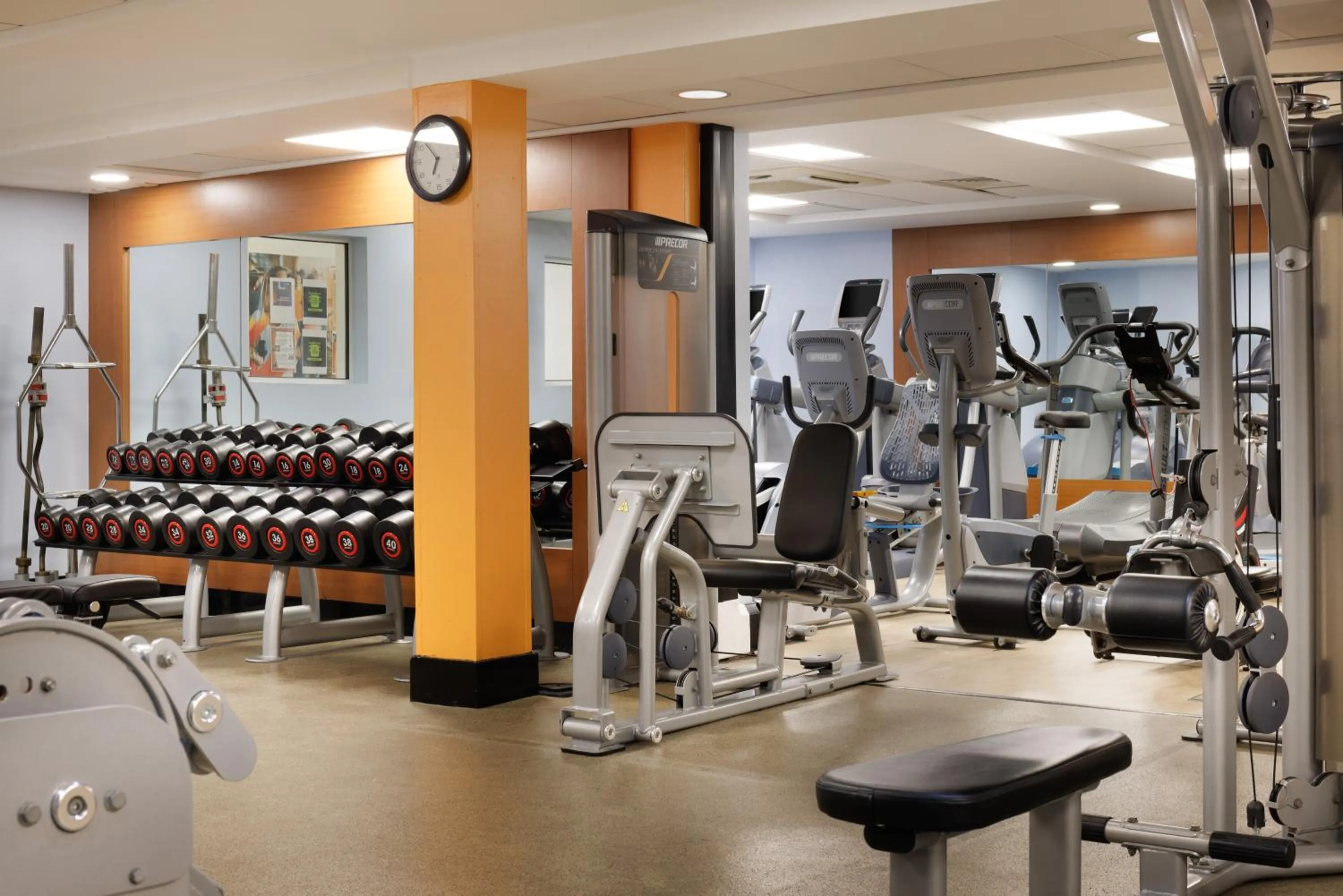 Fitness centre/facilities in Hilton Leicester Hotel