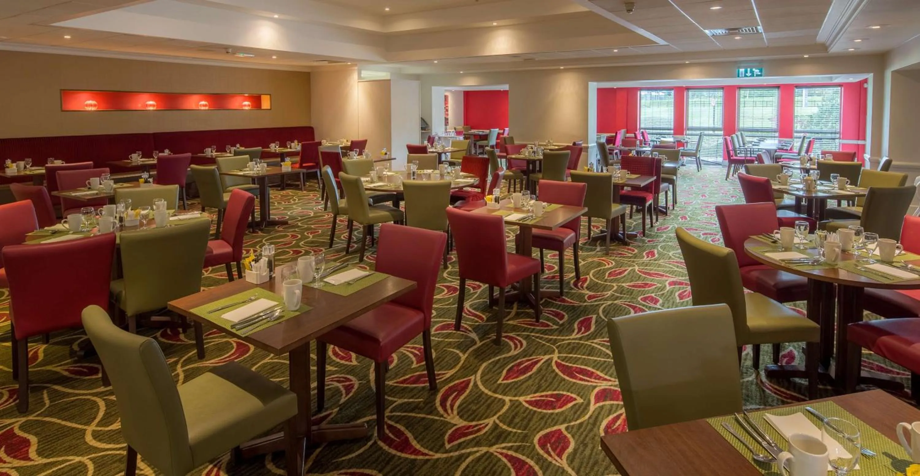 Restaurant/places to eat in Hilton Leicester Hotel