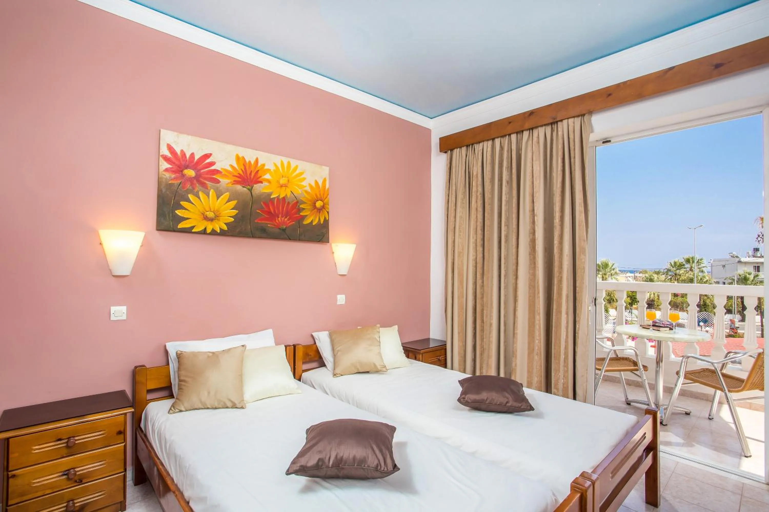 Balcony/Terrace in Iatridis Studios Faliraki