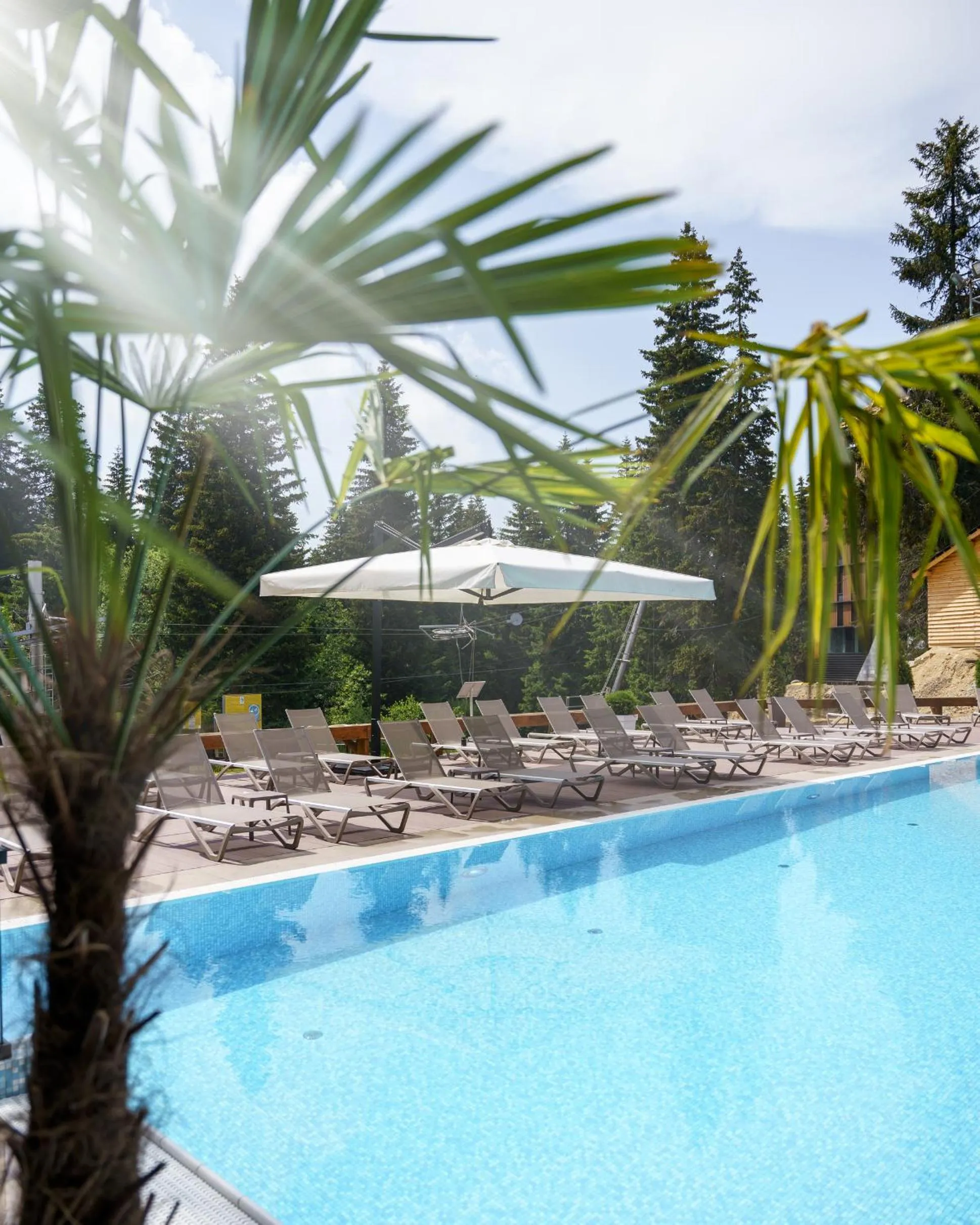 Pool view in Gorski Hotel & Spa