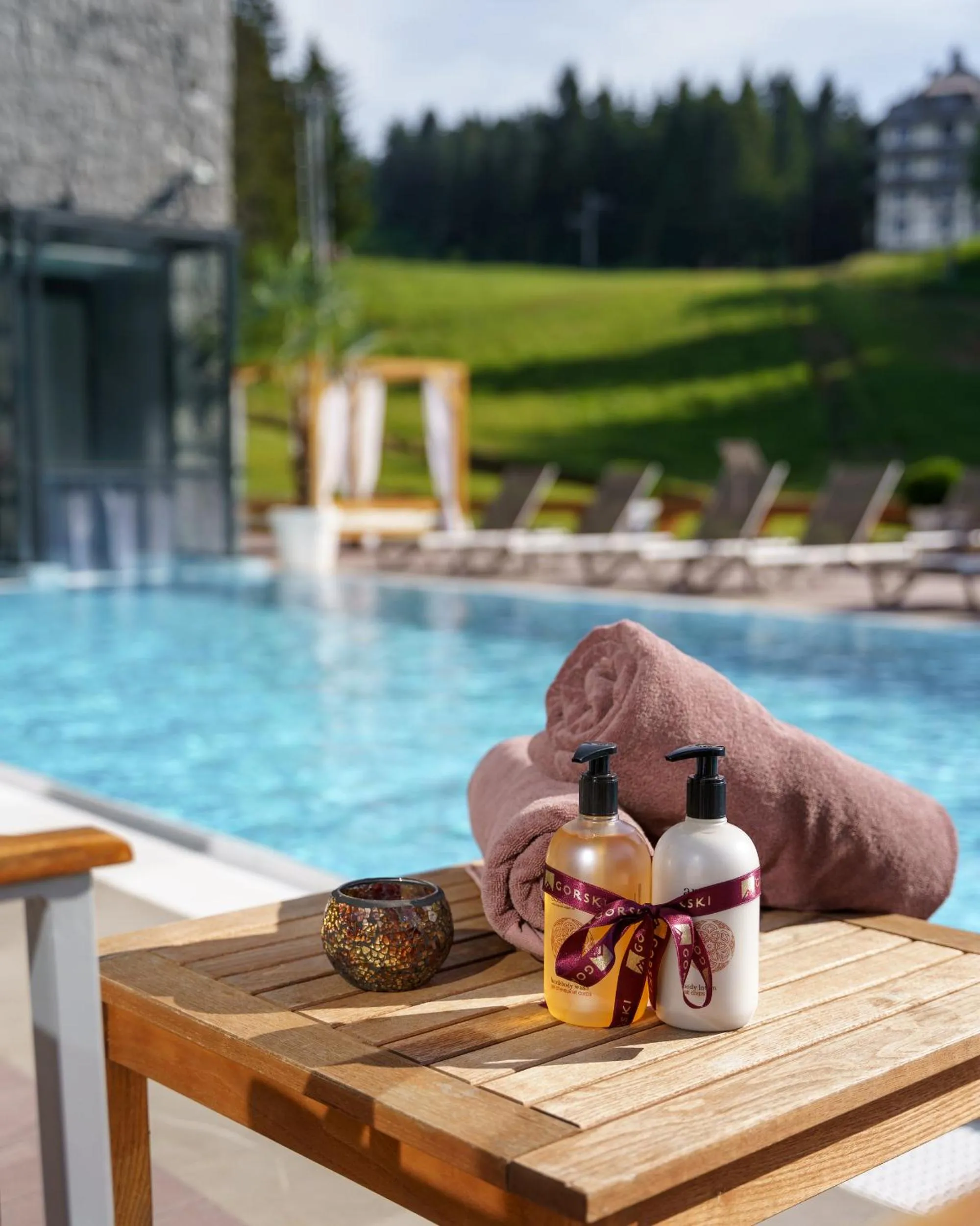 Swimming pool in Gorski Hotel & Spa