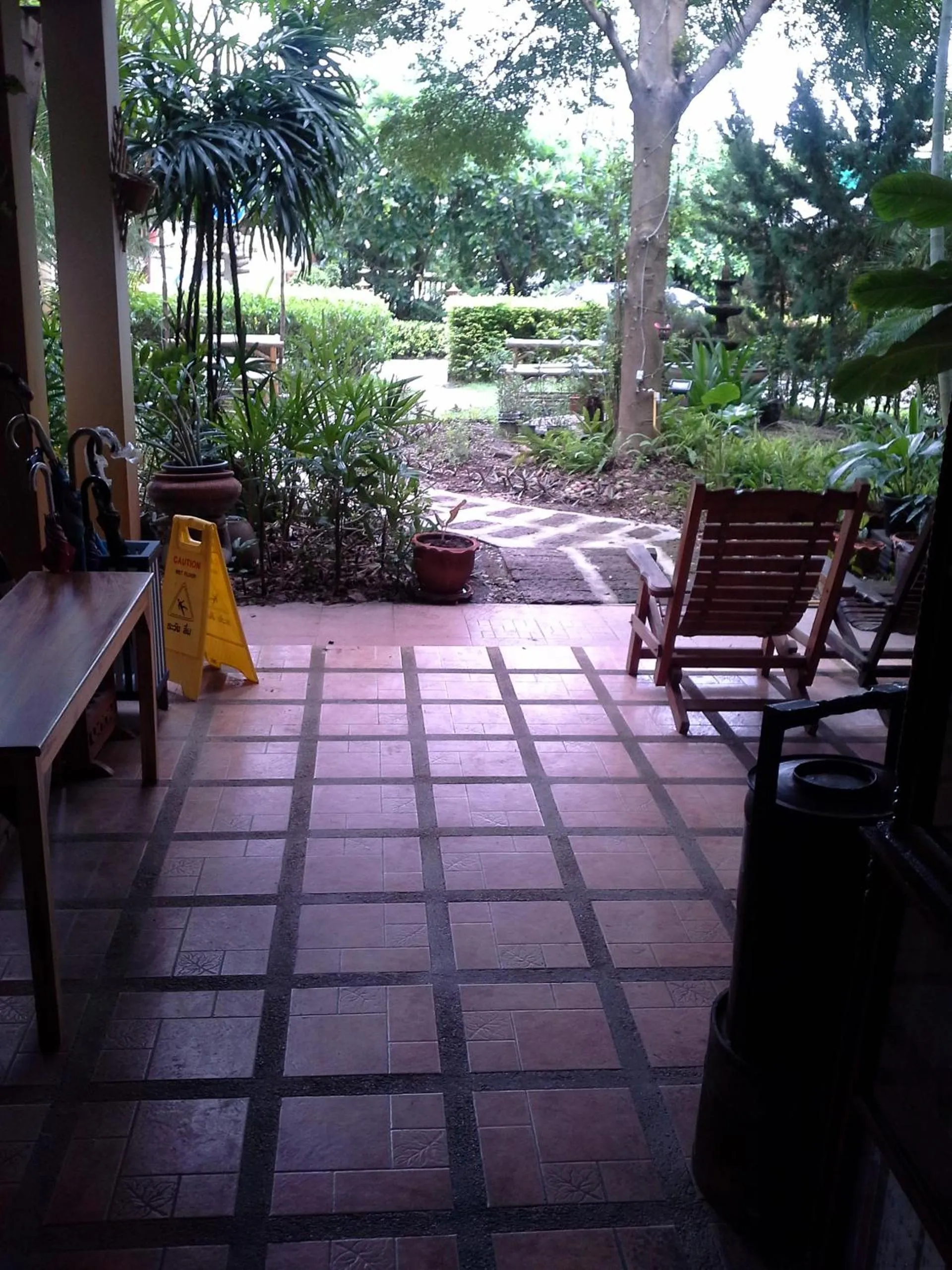 Garden view in At Home Sukhothai