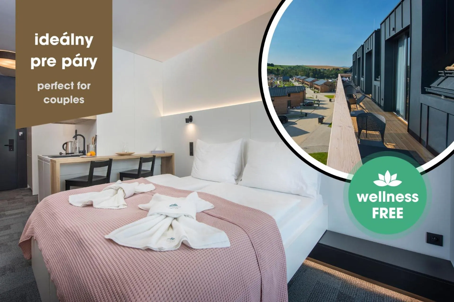 Bed in Demänová Rezort