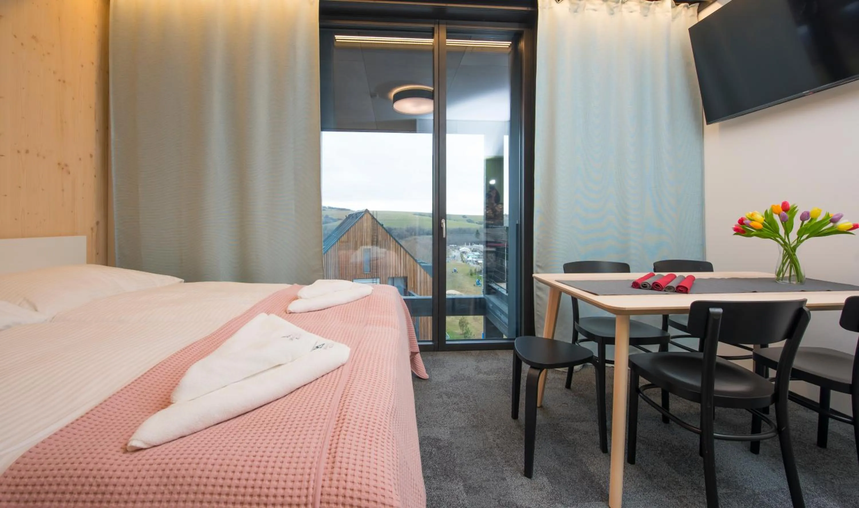 Bedroom, Bed in Demänová Rezort