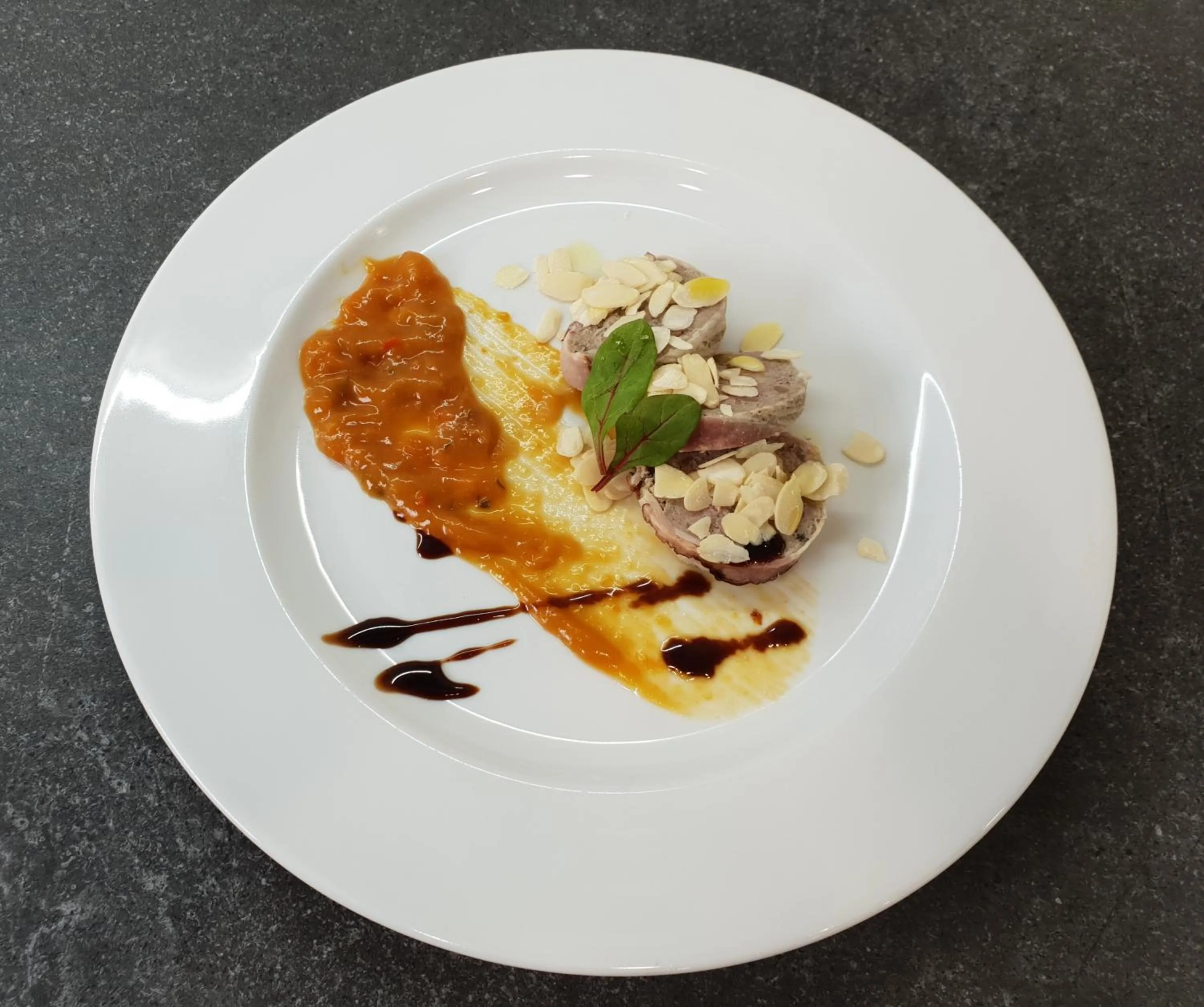 Food close-up in Wellness Hotel IRIS