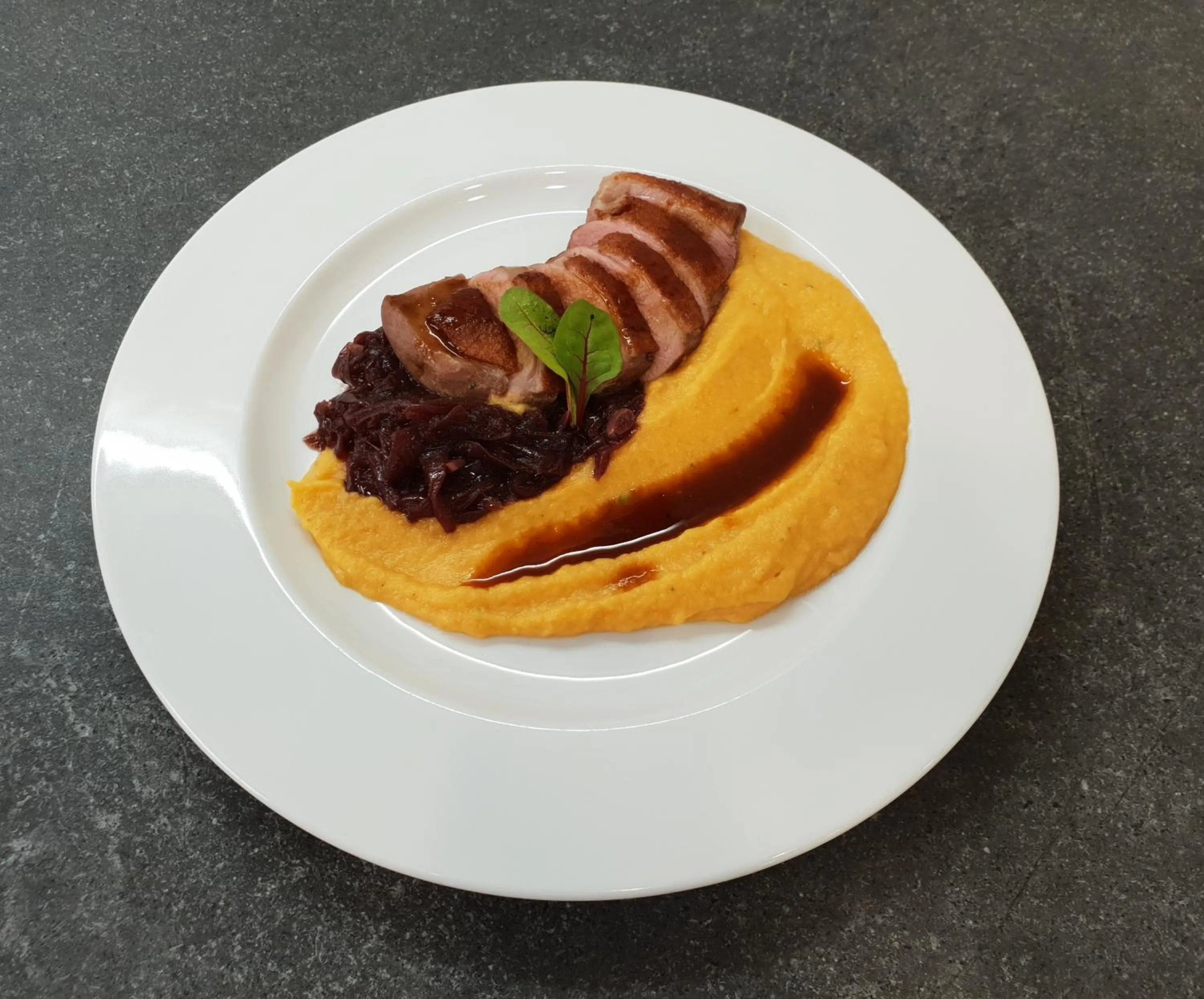 Food close-up in Wellness Hotel IRIS