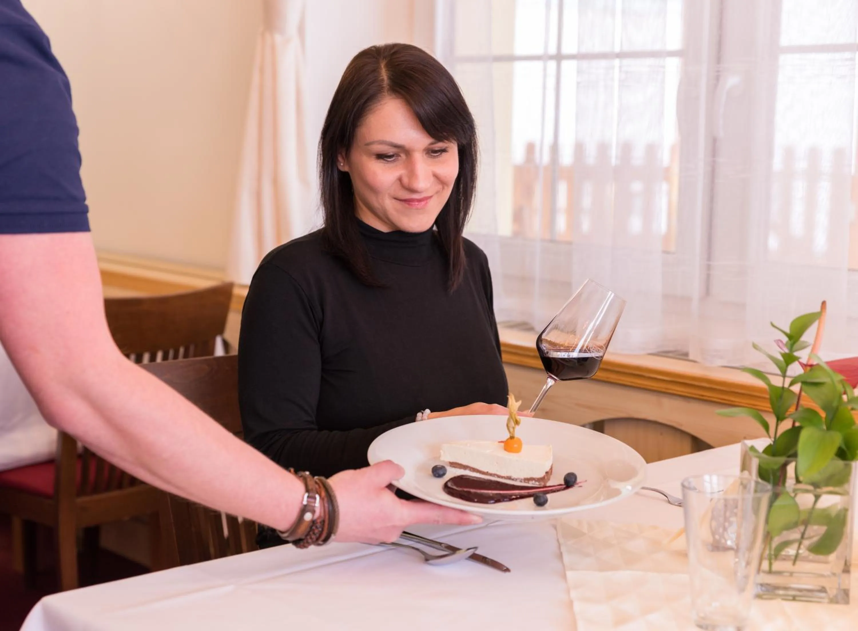 Food close-up in Wellness Hotel IRIS