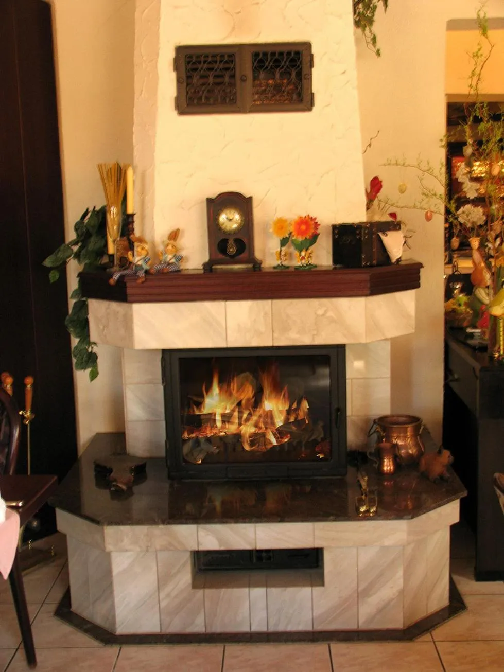 Decorative detail in Hotel Wettin