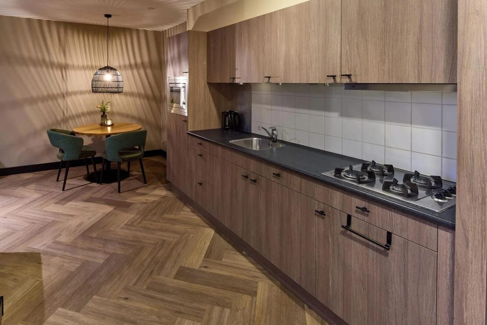 Kitchen or kitchenette in De Pelikaan Texel Appartementen